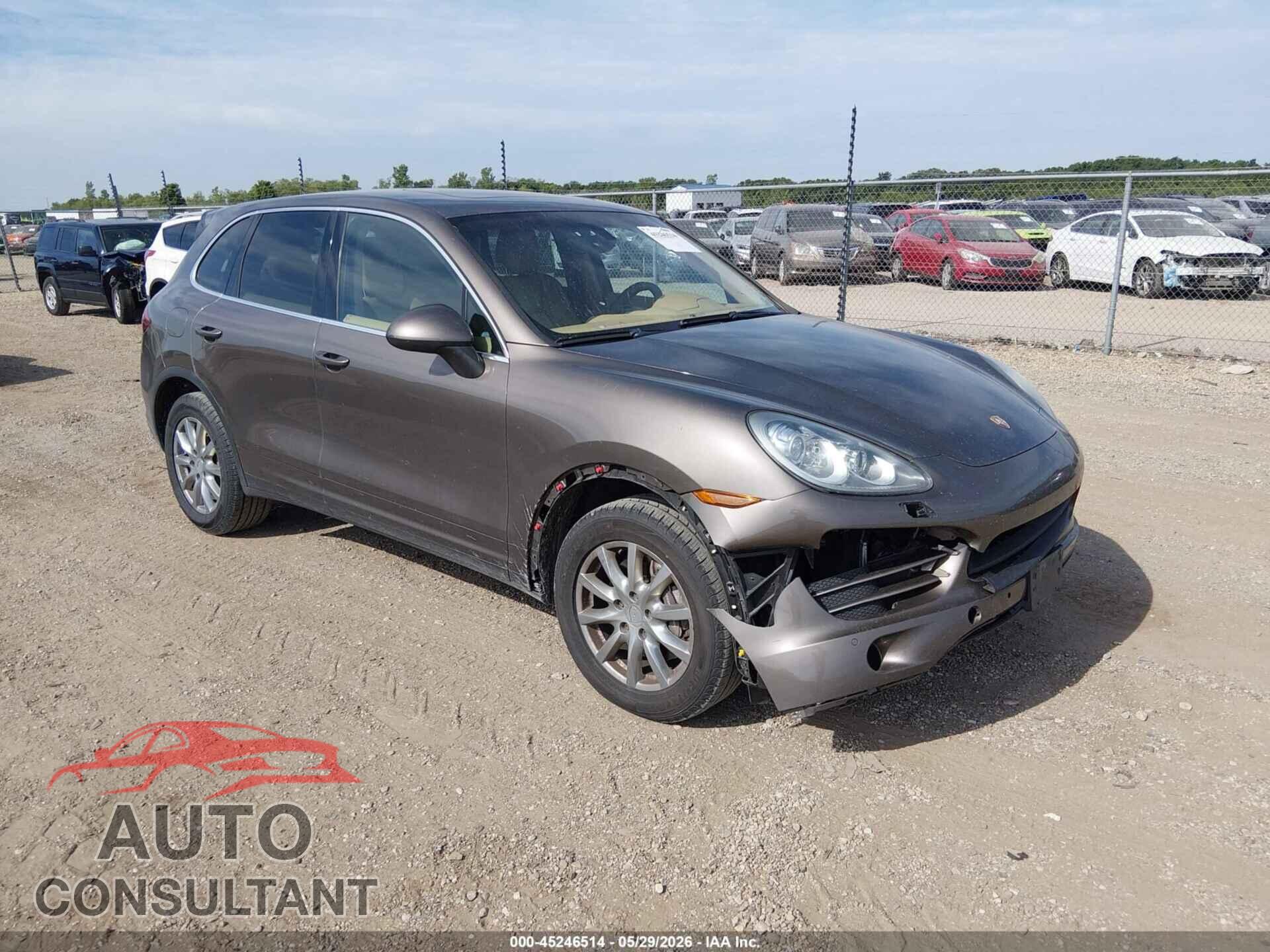 PORSCHE CAYENNE 2013 - WP1AA2A29DLA05097