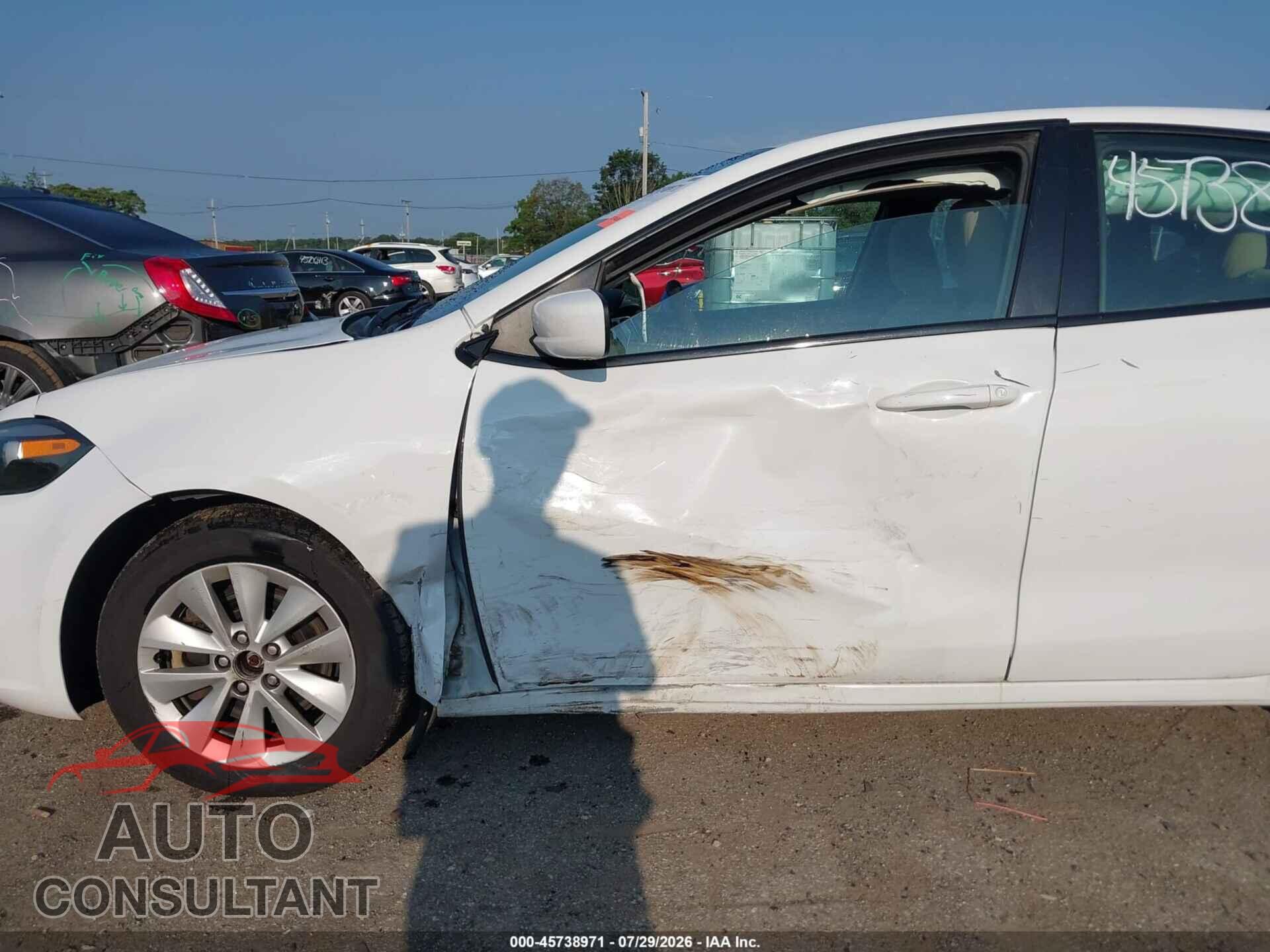 DODGE DART 2014 - 1C3CDFBB1ED867348