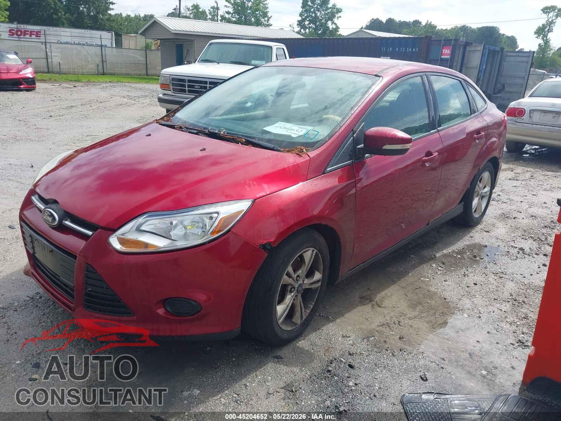 FORD FOCUS 2013 - 1FADP3F27DL230295