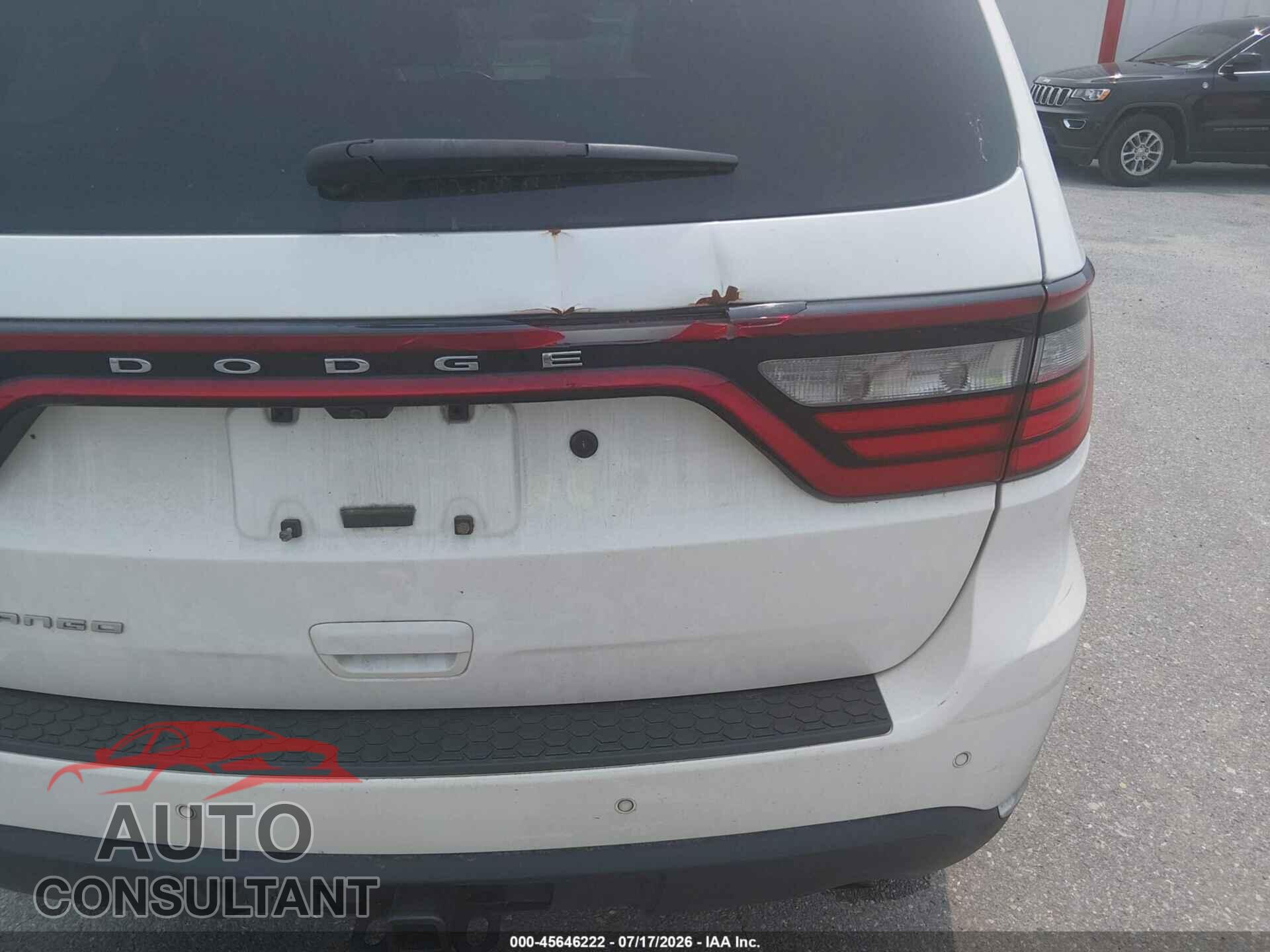DODGE DURANGO 2020 - 1C4RDJFG6LC308315