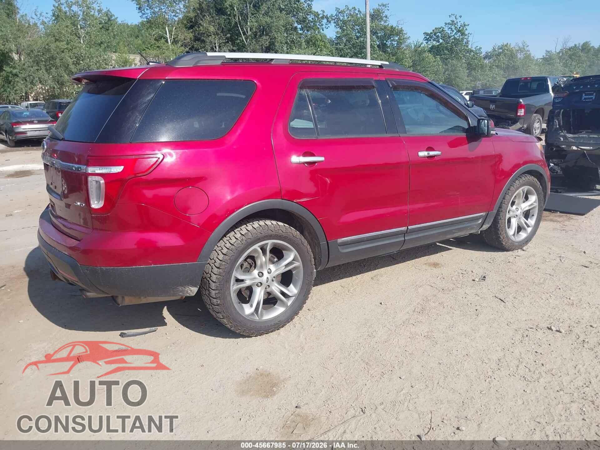FORD EXPLORER 2013 - 1FM5K8F80DGA86169