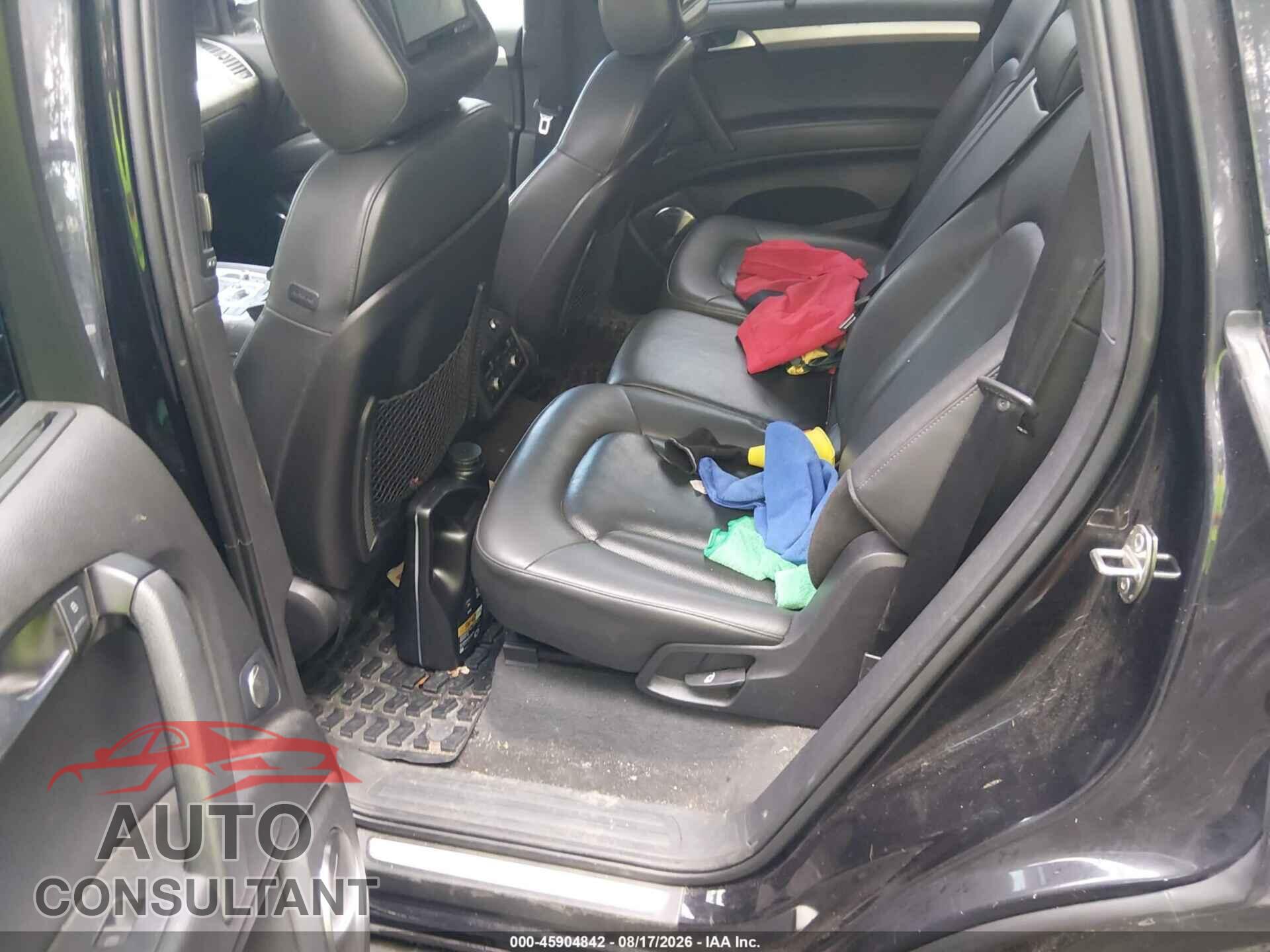 AUDI Q7 2011 - WA1DGBFE0BD003224