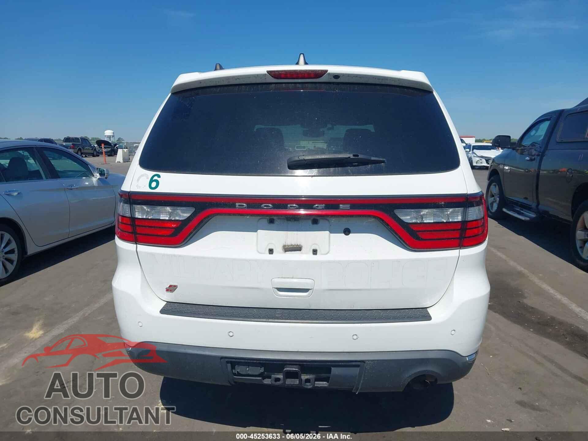 DODGE DURANGO 2020 - 1C4RDJFG4LC431837
