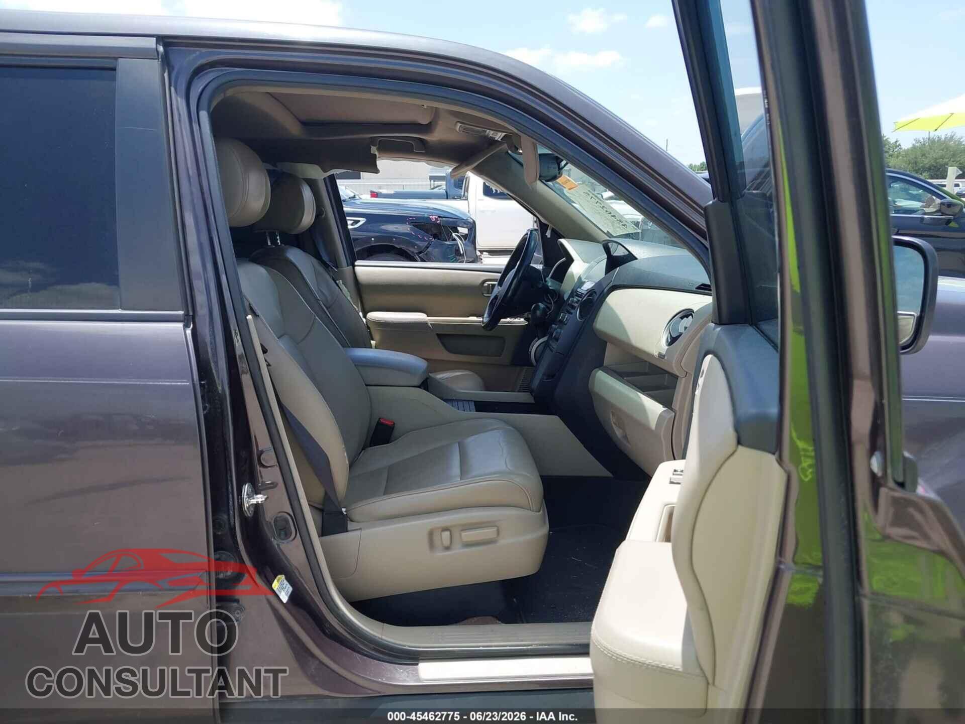 HONDA PILOT 2013 - 5FNYF3H57DB018912