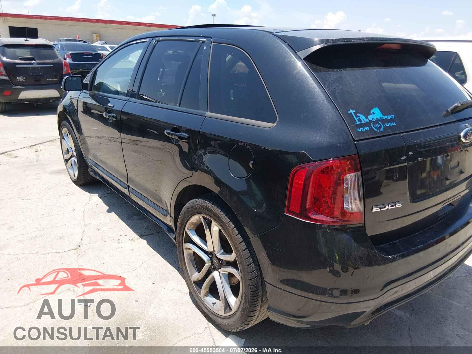 FORD EDGE 2013 - 2FMDK3AK6DBC33877
