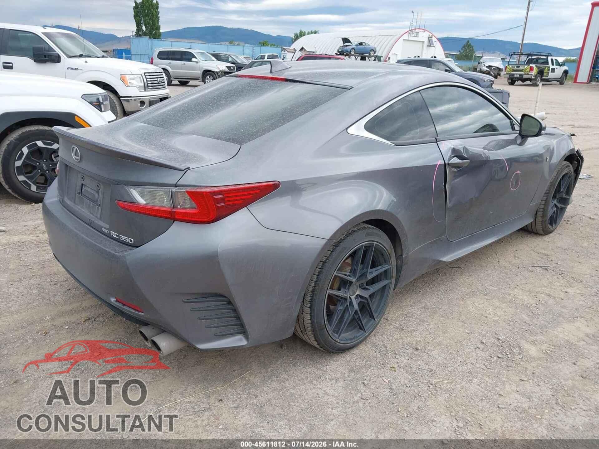 LEXUS RC 350 2015 - JTHSE5BC3F5000583