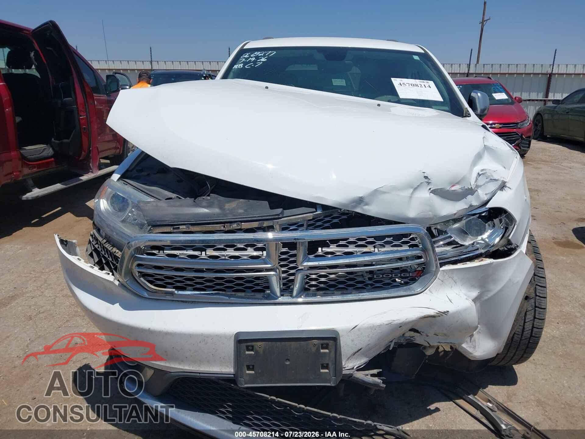 DODGE DURANGO 2017 - 1C4RDHAG7HC709279