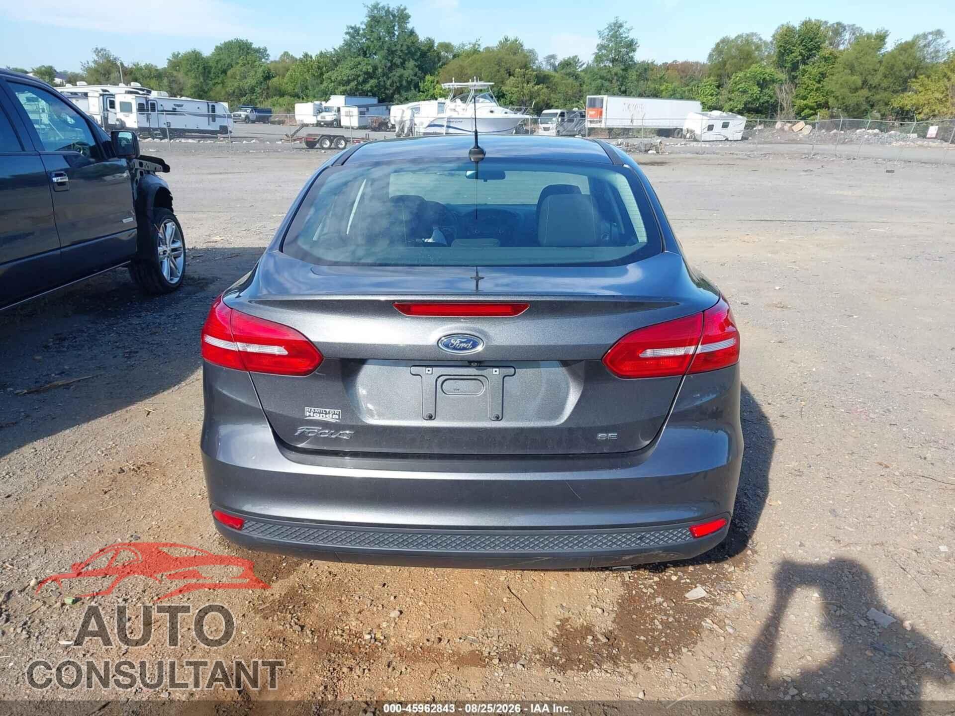 FORD FOCUS 2017 - 1FADP3F2XHL221970