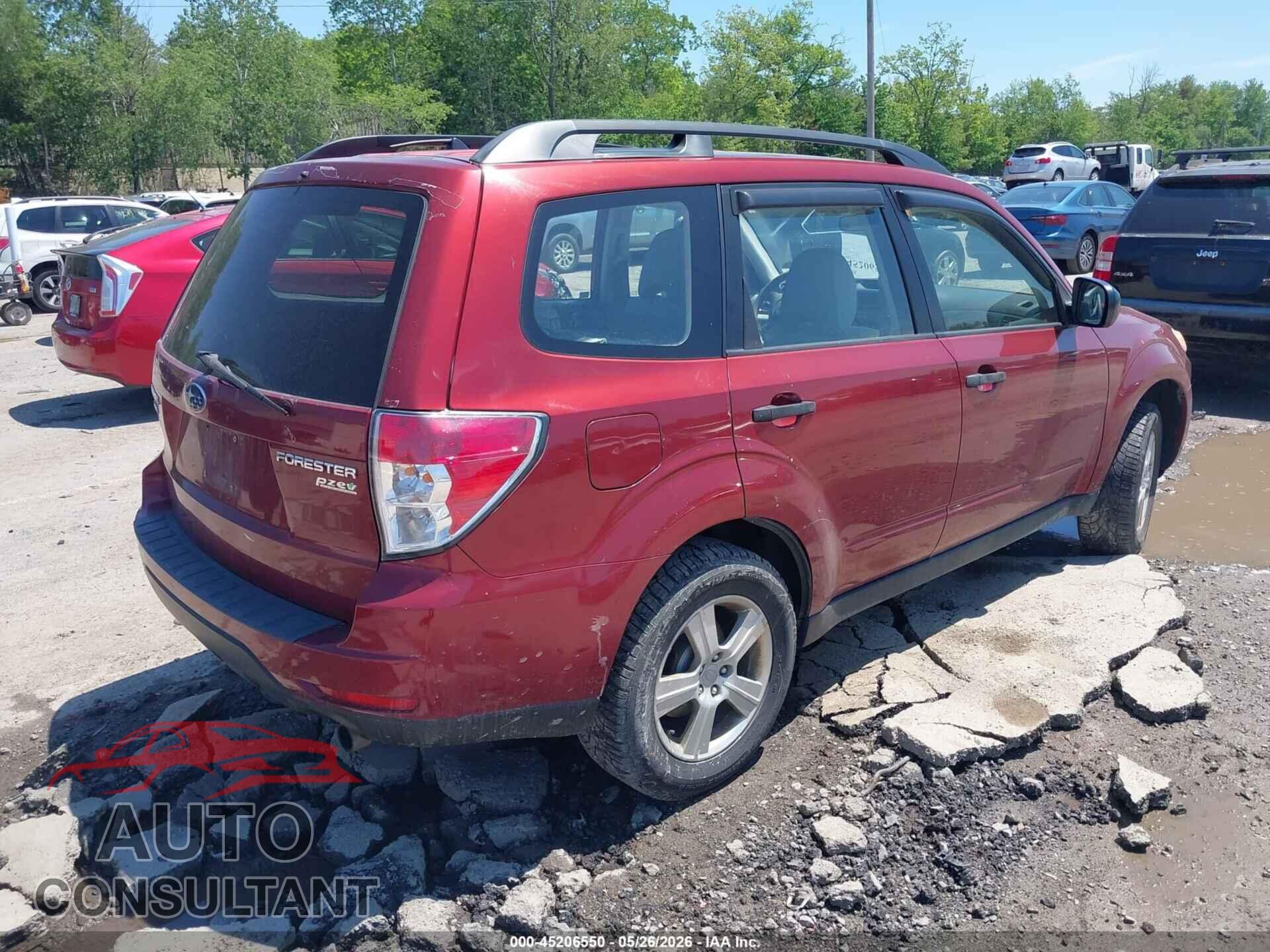 SUBARU FORESTER 2012 - JF2SHABC8CH463302
