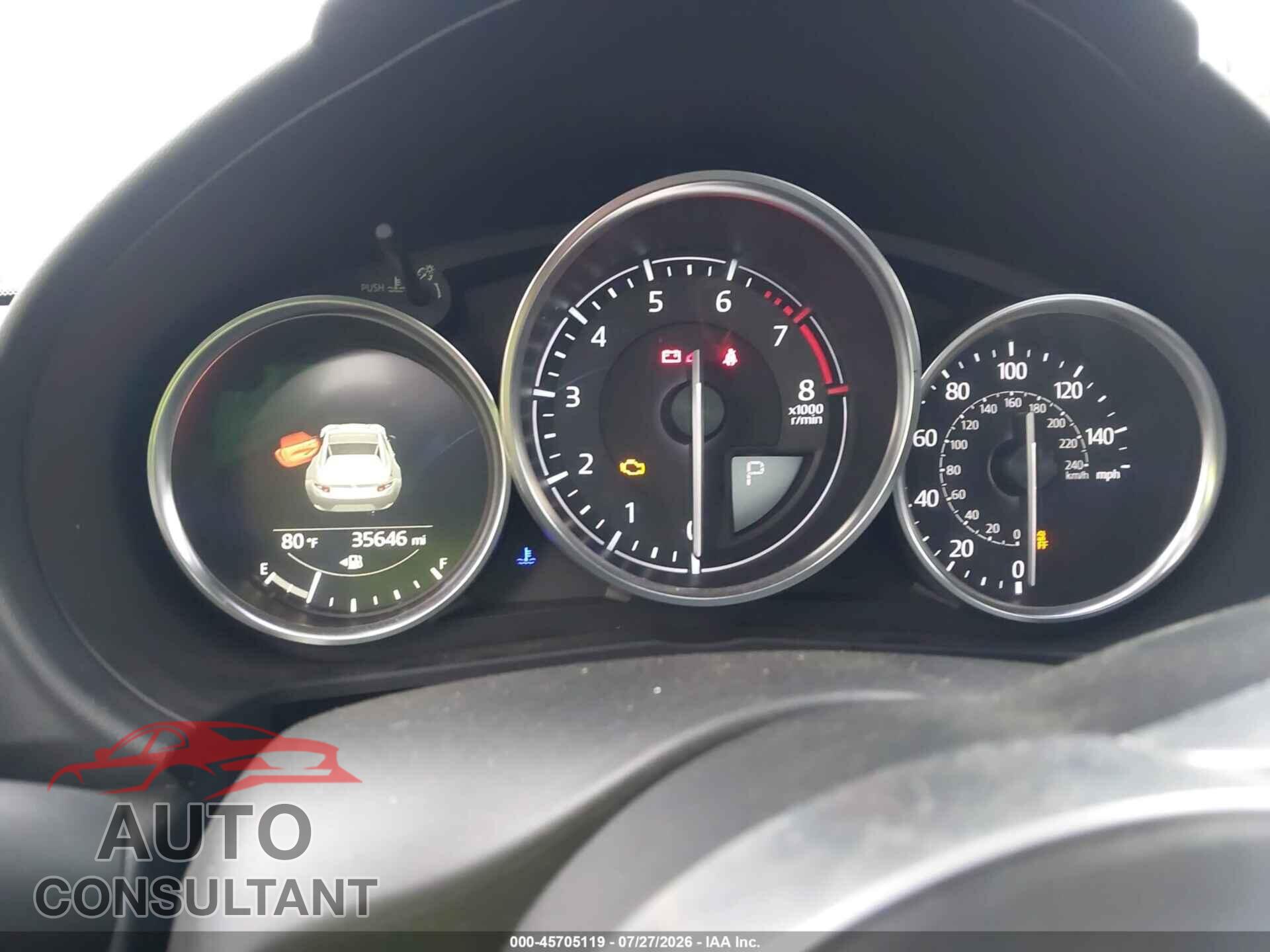 MAZDA MX-5 MIATA RF 2017 - JM1NDAM76H0106231
