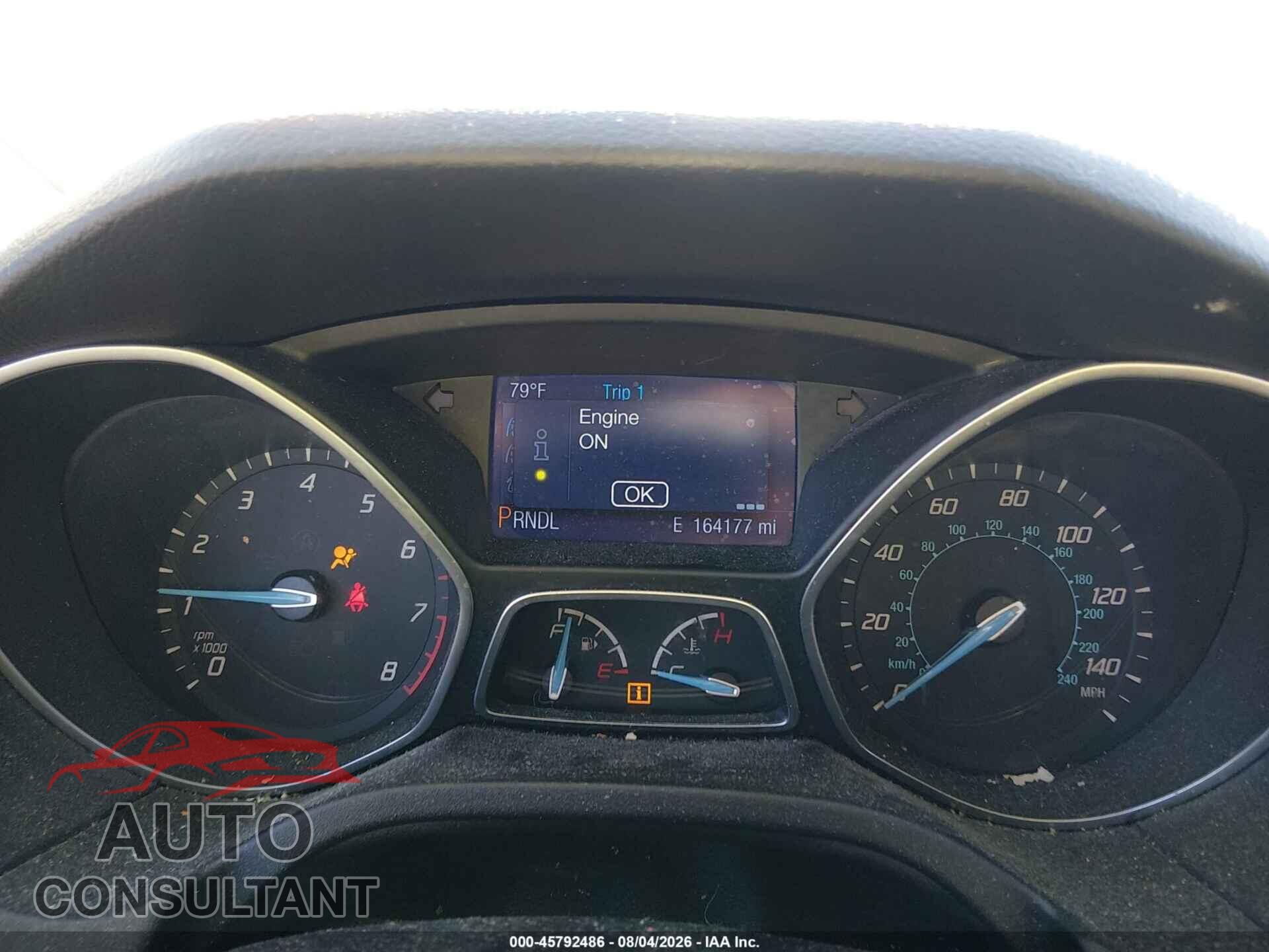 FORD FOCUS 2014 - 1FADP3F2XEL205764