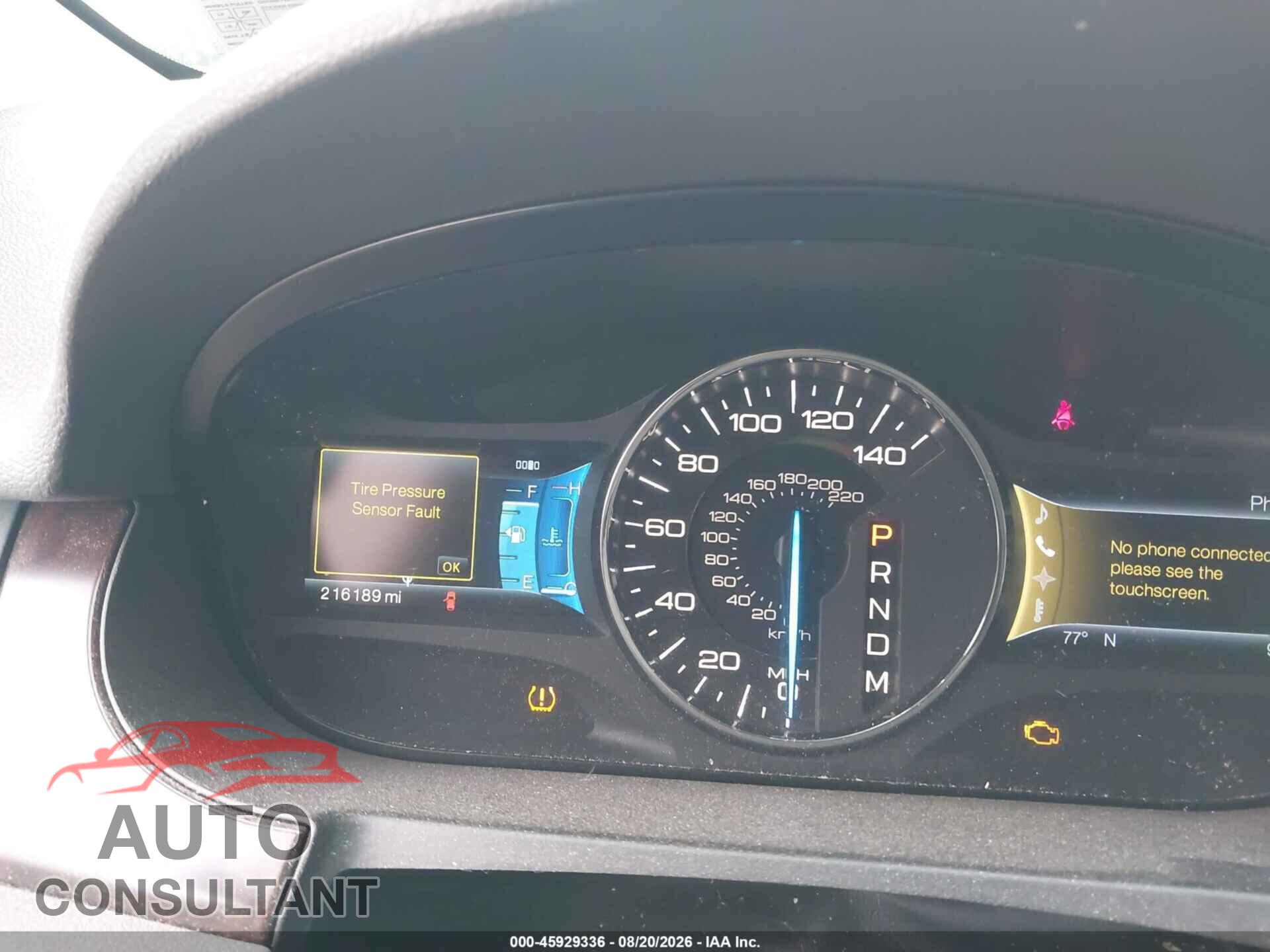 FORD EDGE 2011 - 2FMDK4KC8BBA08709