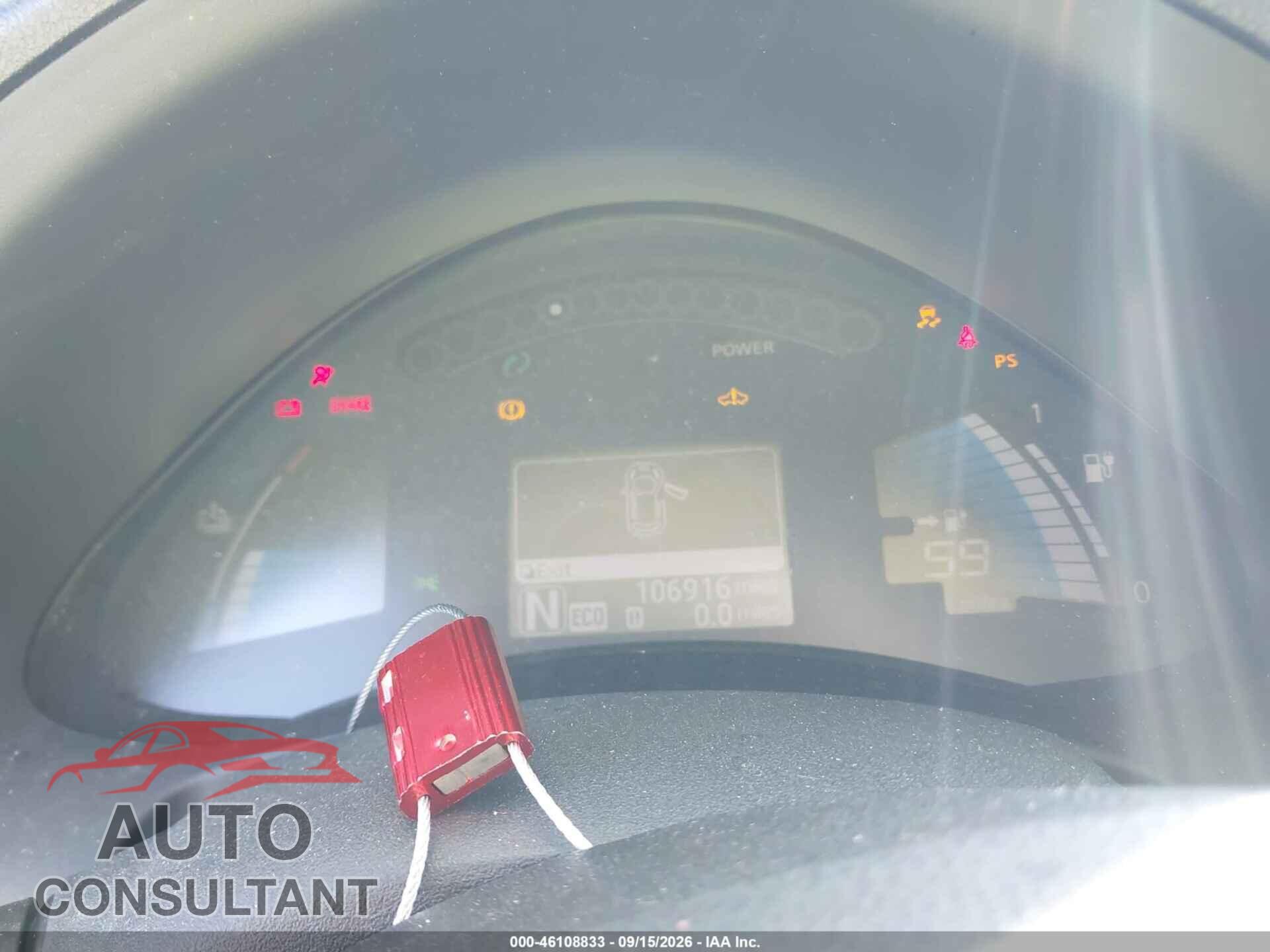 NISSAN LEAF 2013 - 1N4AZ0CP4DC421460