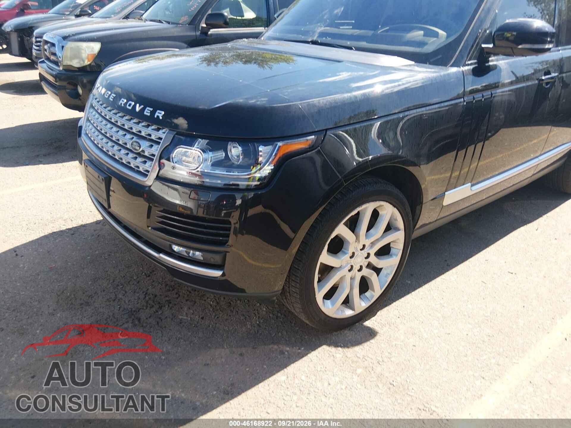LAND ROVER RANGE ROVER 2017 - SALGS2FV6HA324950