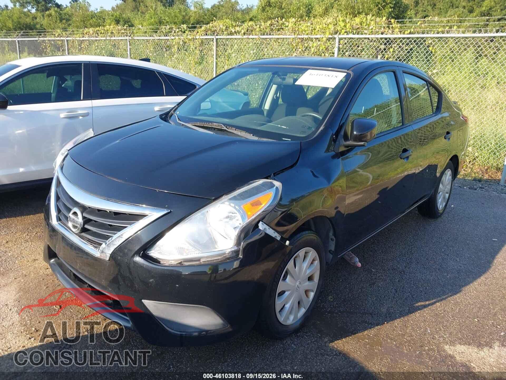 NISSAN VERSA 2019 - 3N1CN7AP3KL822979