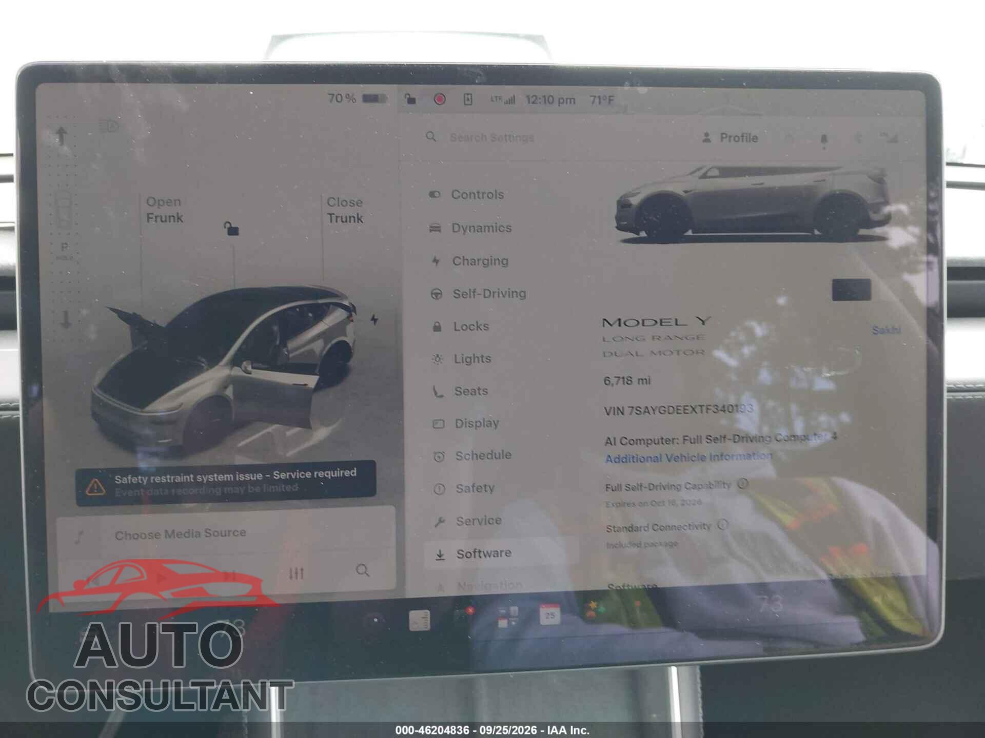 TESLA MODEL Y 2026 - 7SAYGDEEXTF340193