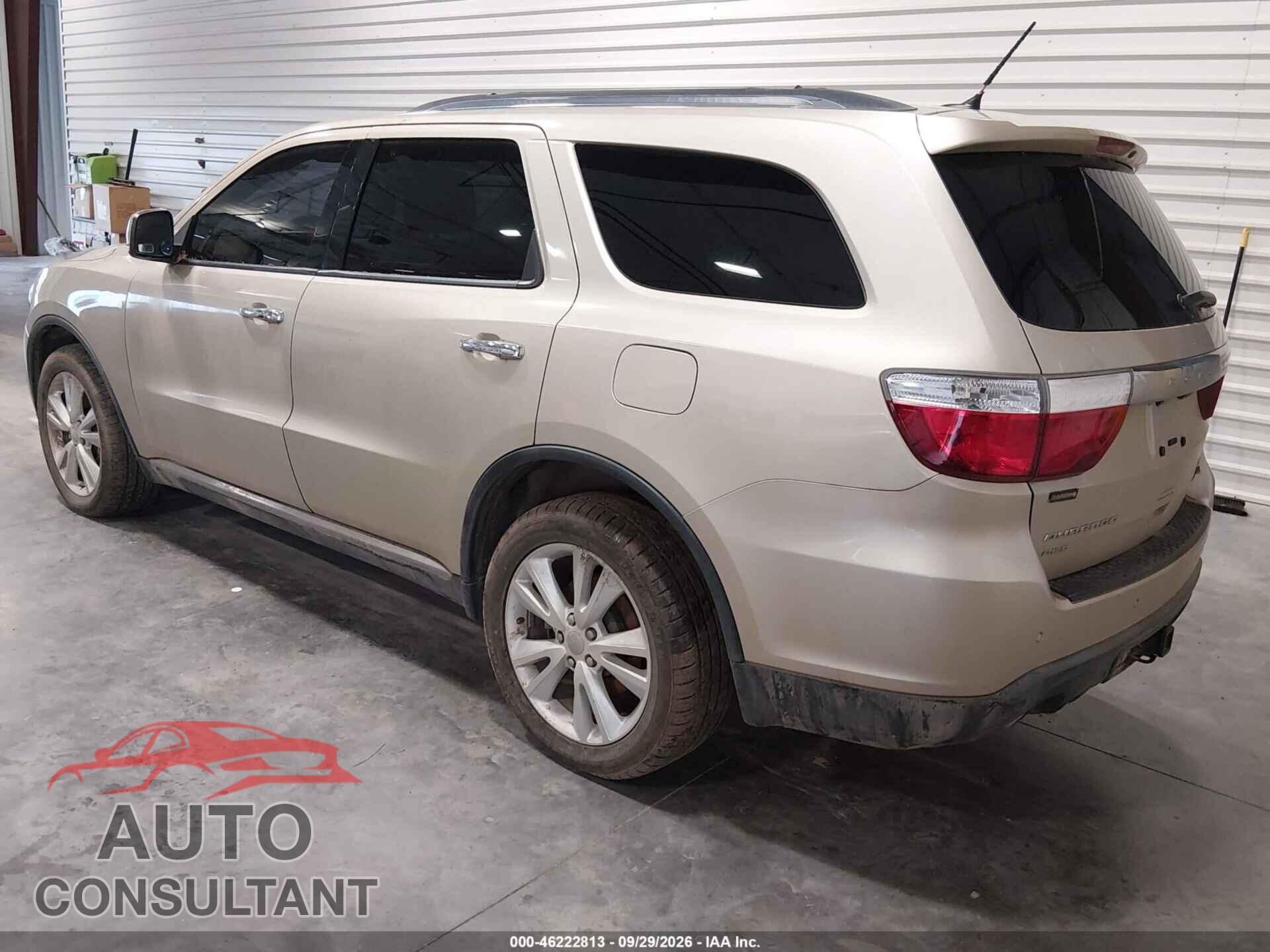 DODGE DURANGO 2011 - 1D4SE4GT4BC705180