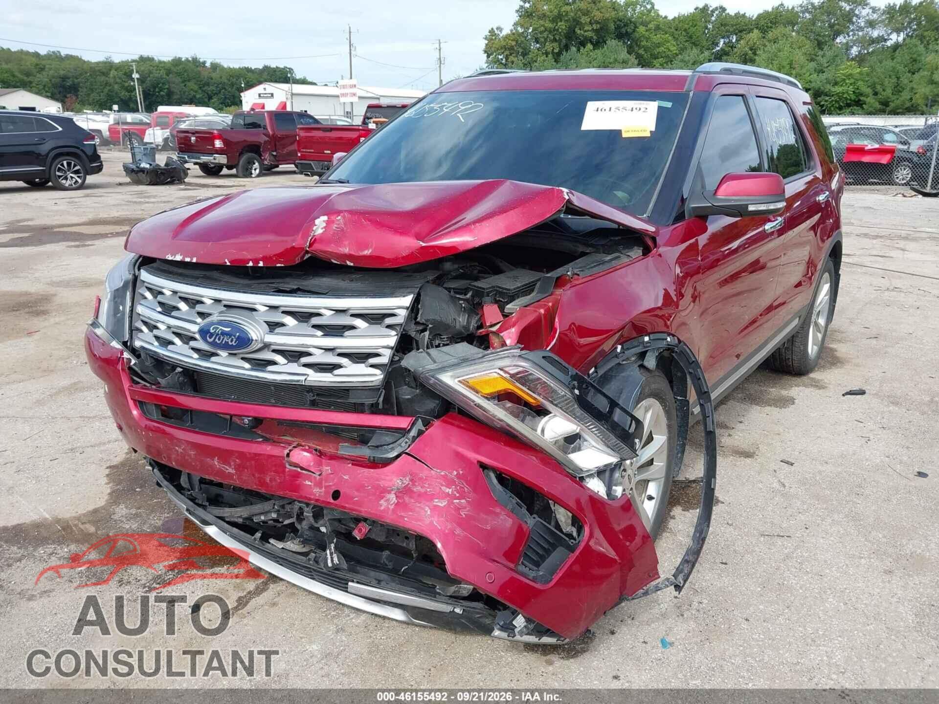 FORD EXPLORER 2018 - 1FM5K7F8XJGA77095