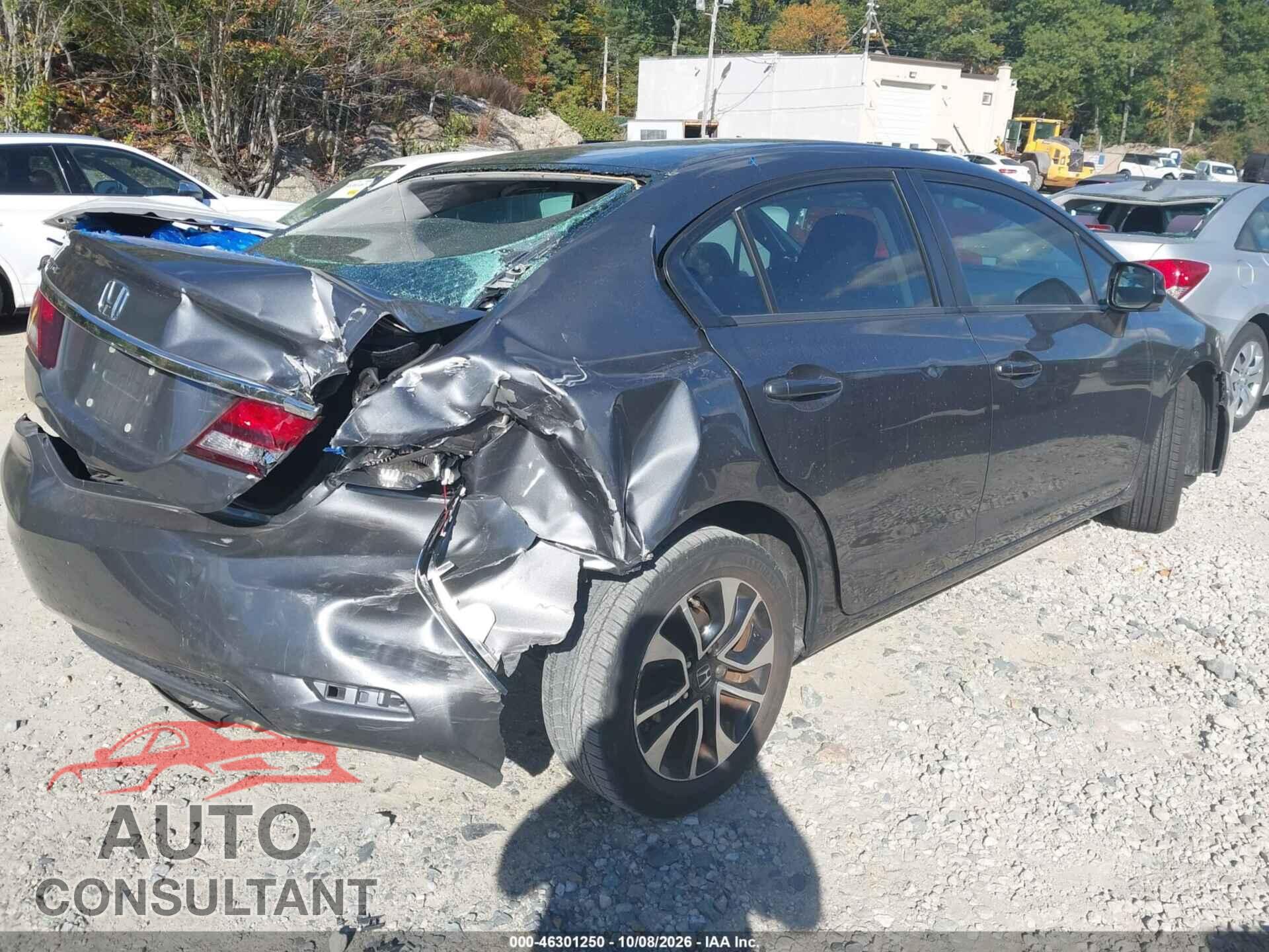 HONDA CIVIC 2013 - 19XFB2F85DE257410