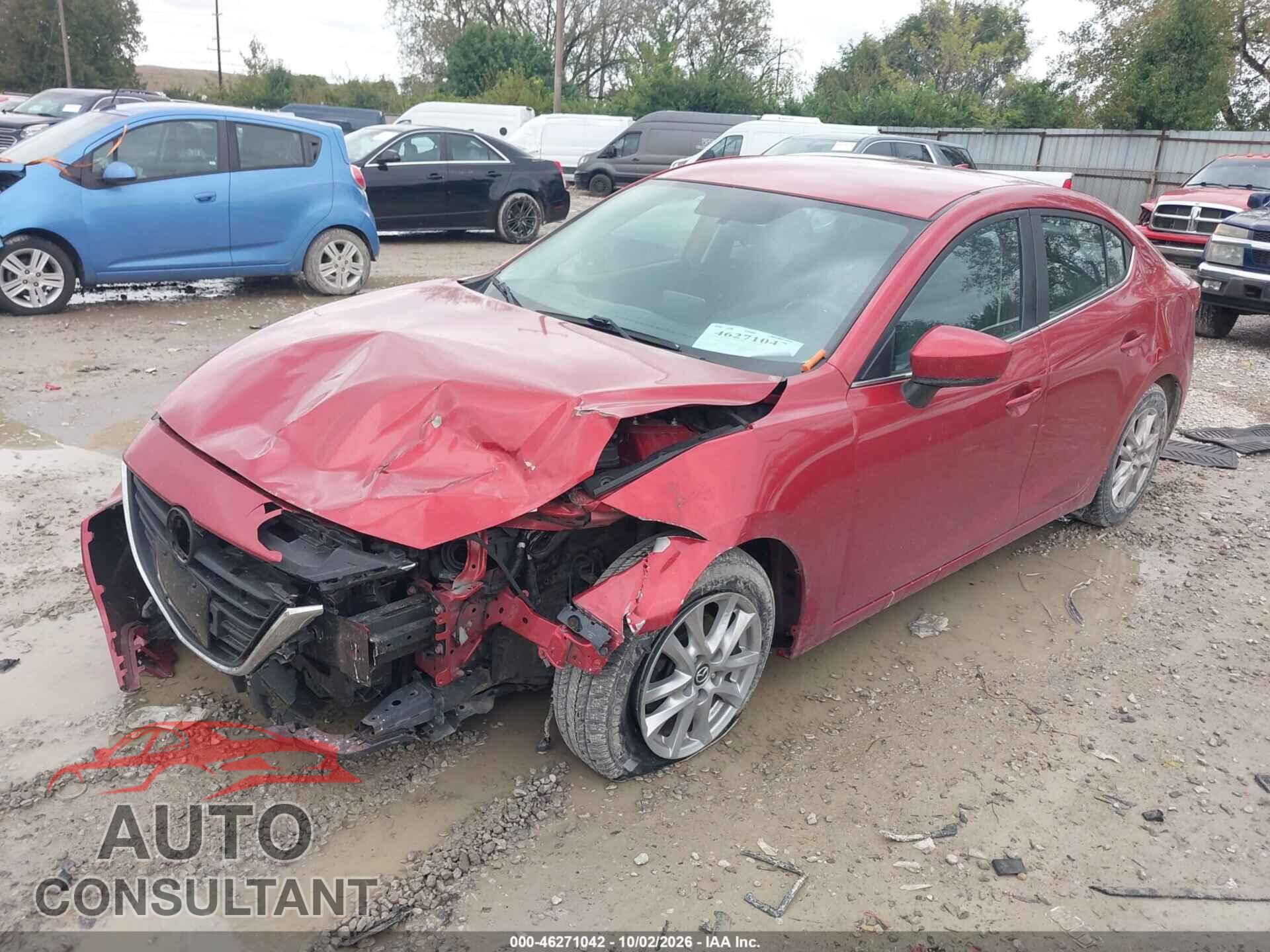 MAZDA MAZDA3 2014 - JM1BM1V75E1111962