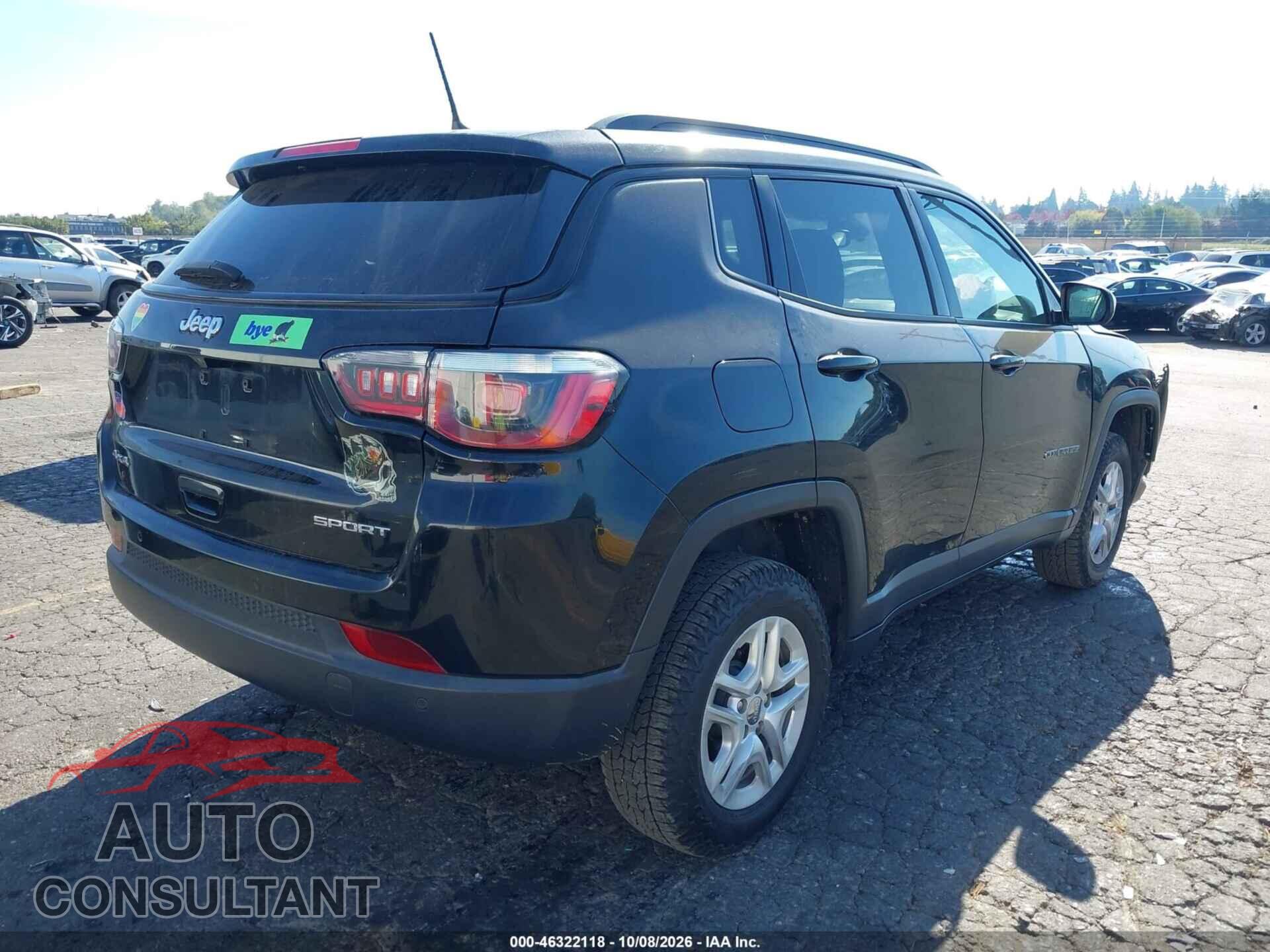 JEEP COMPASS 2018 - 3C4NJDAB4JT457859