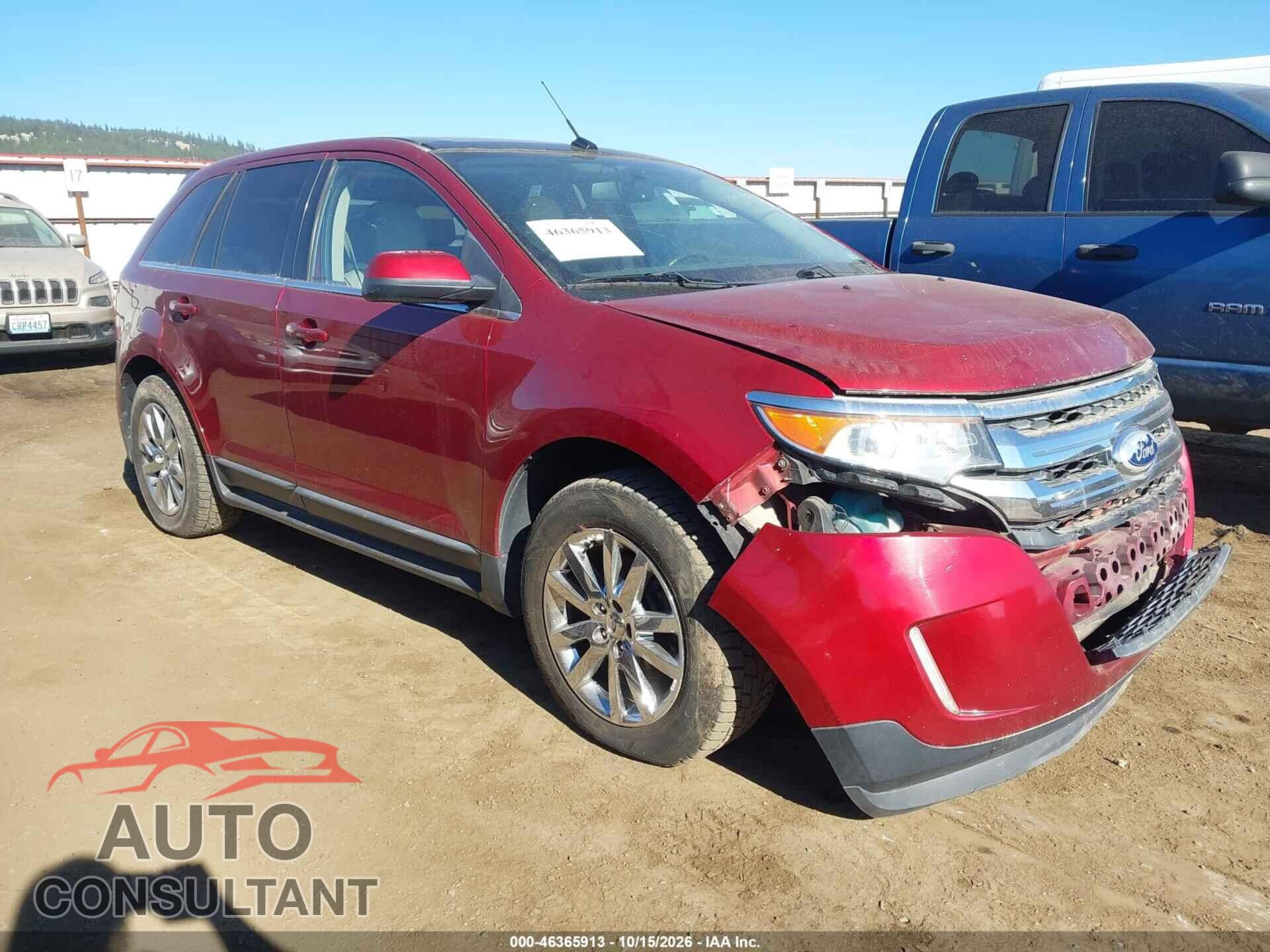 FORD EDGE 2013 - 2FMDK3K9XDBB58693