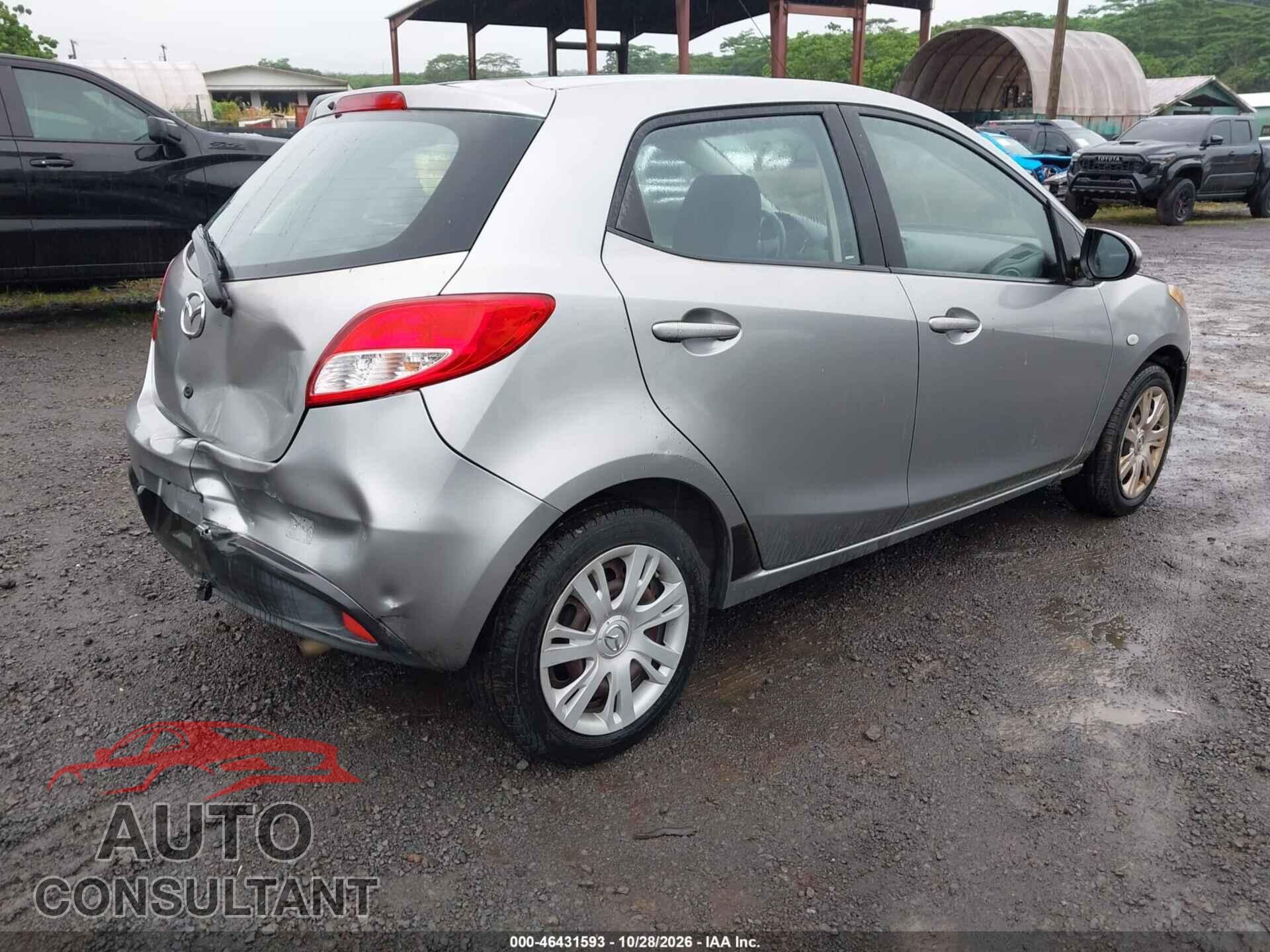 MAZDA MAZDA2 2013 - JM1DE1KY2D0154808