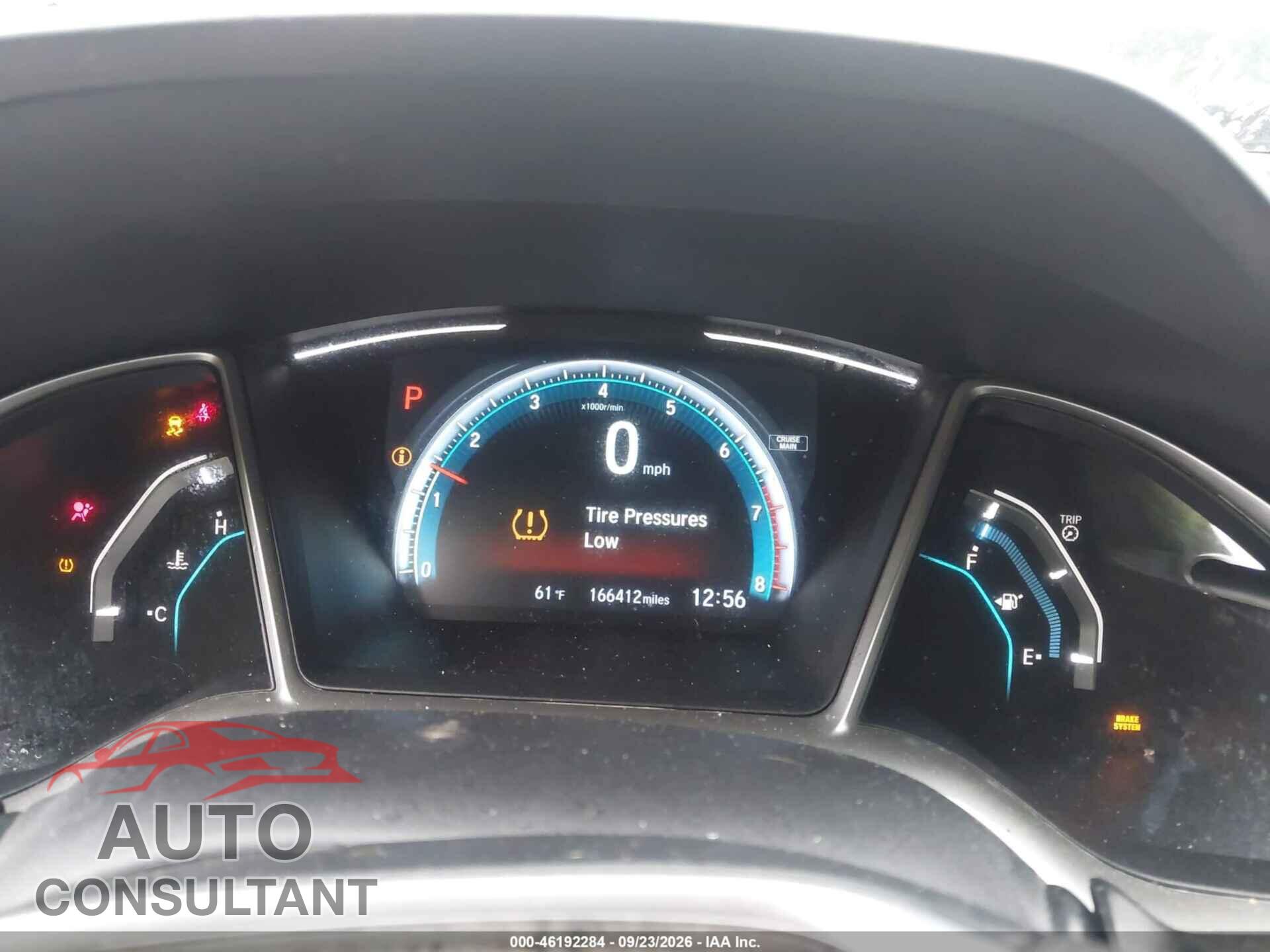 HONDA CIVIC 2017 - 19XFC2F73HE022501