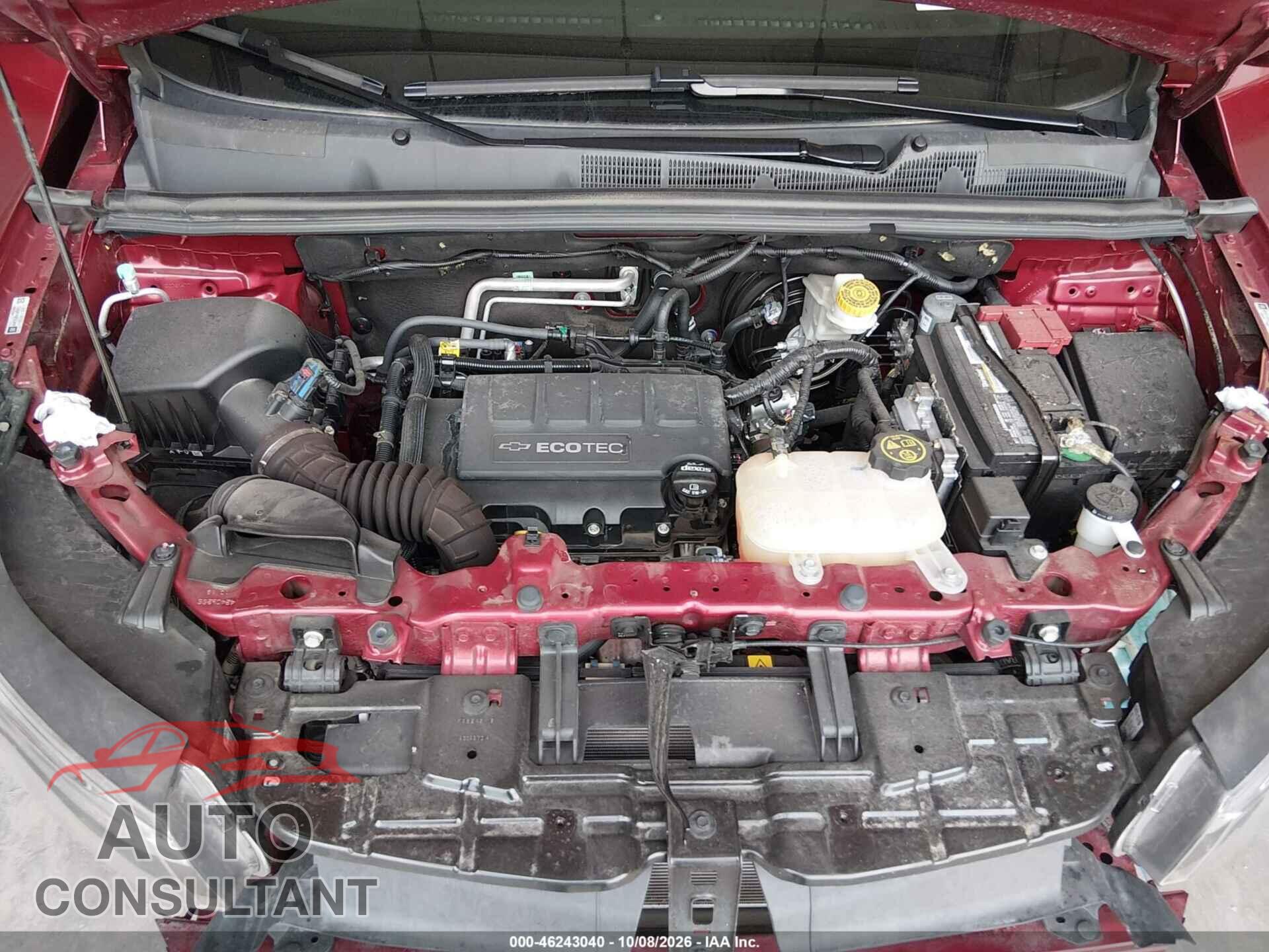 CHEVROLET TRAX 2020 - 3GNCJLSB3LL203473