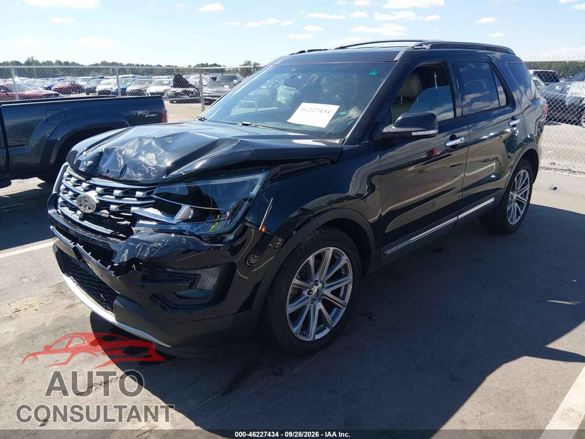 FORD EXPLORER 2017 - 1FM5K7F84HGA17016
