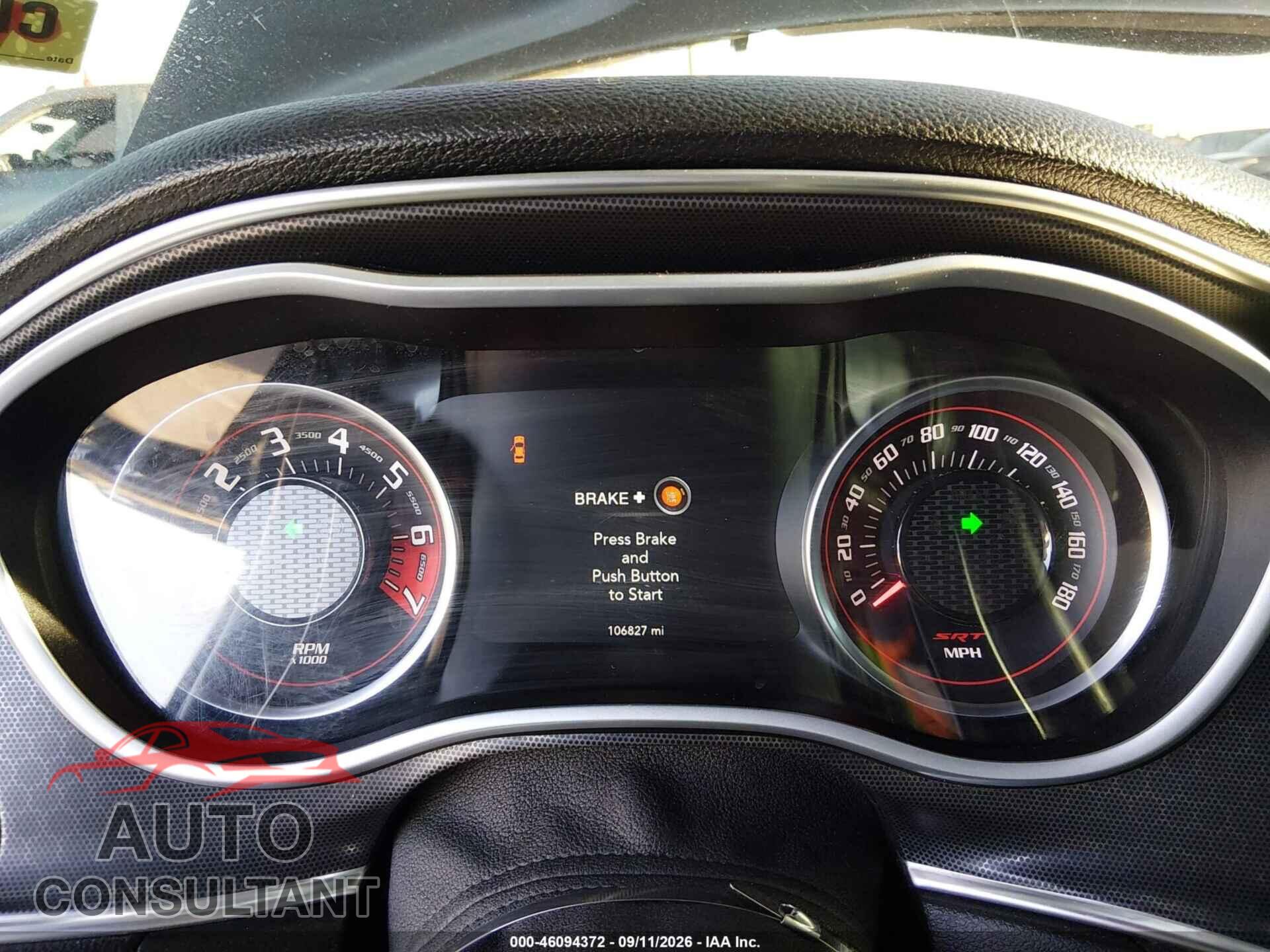 DODGE CHALLENGER 2016 - 2C3CDZDJ0GH315173