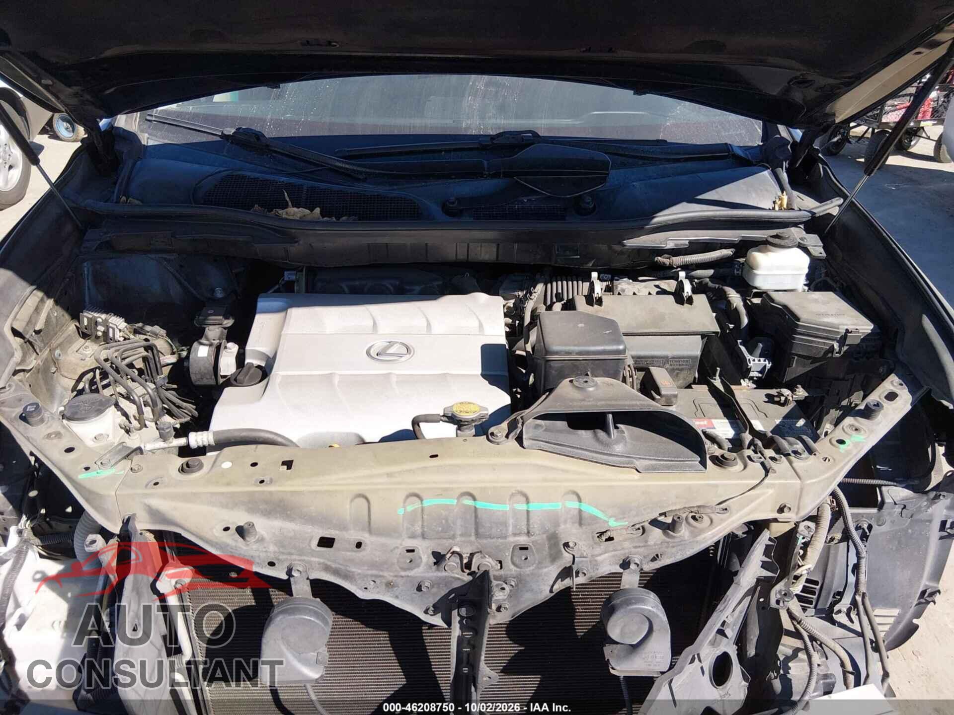 LEXUS RX 350 2011 - 2T2BK1BA2BC098824