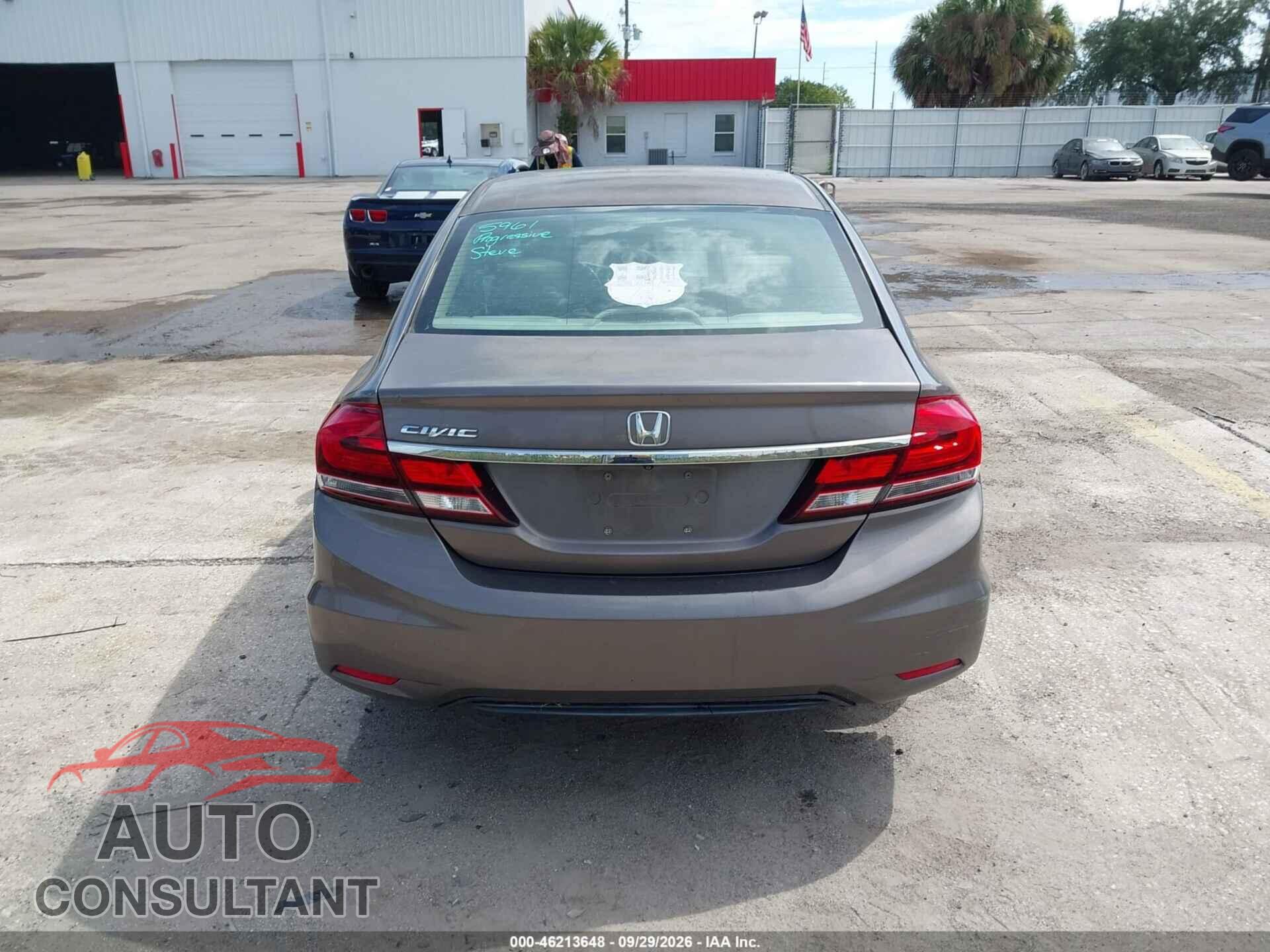 HONDA CIVIC 2014 - 19XFB2F5XEE027806
