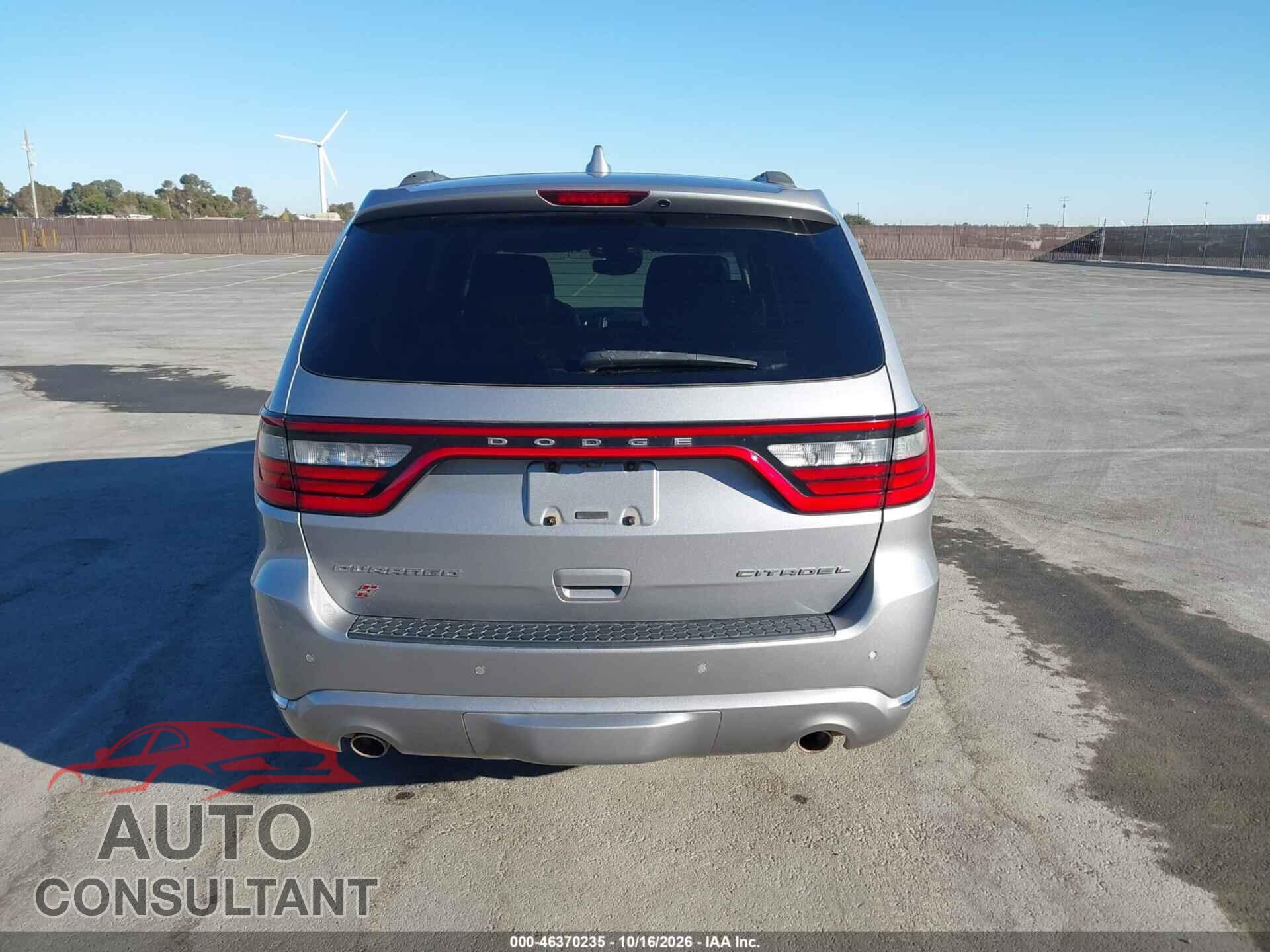 DODGE DURANGO 2020 - 1C4SDJETXLC345626