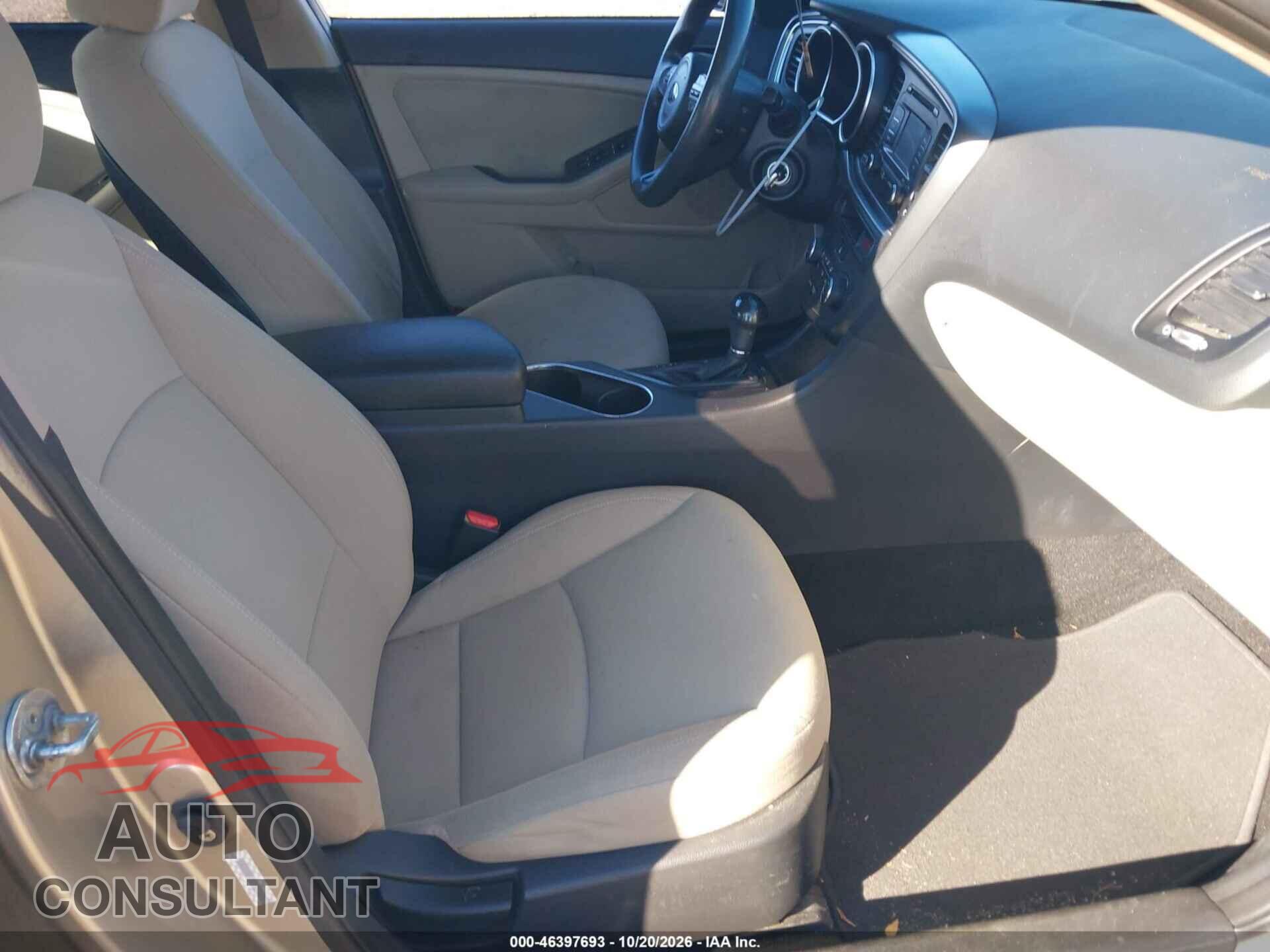 KIA OPTIMA 2015 - KNAGM4A75F5578478