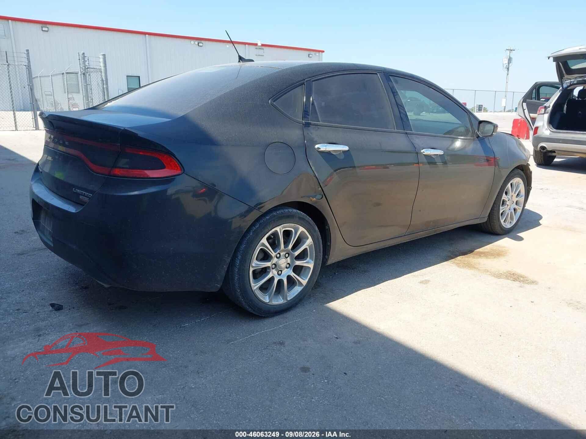 DODGE DART 2013 - 1C3CDFCH2DD143623