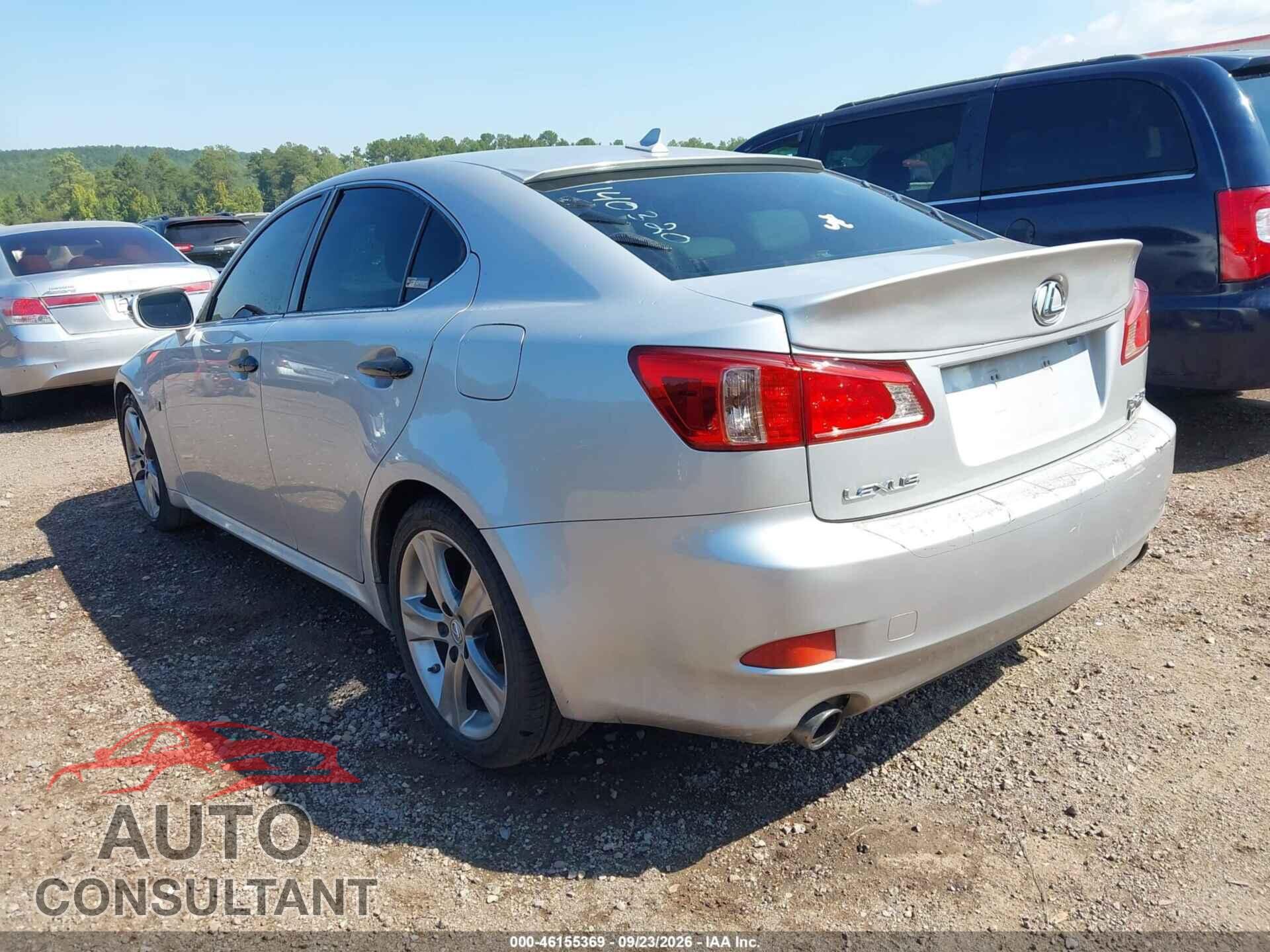 LEXUS IS 250 2011 - JTHBF5C26B5140320