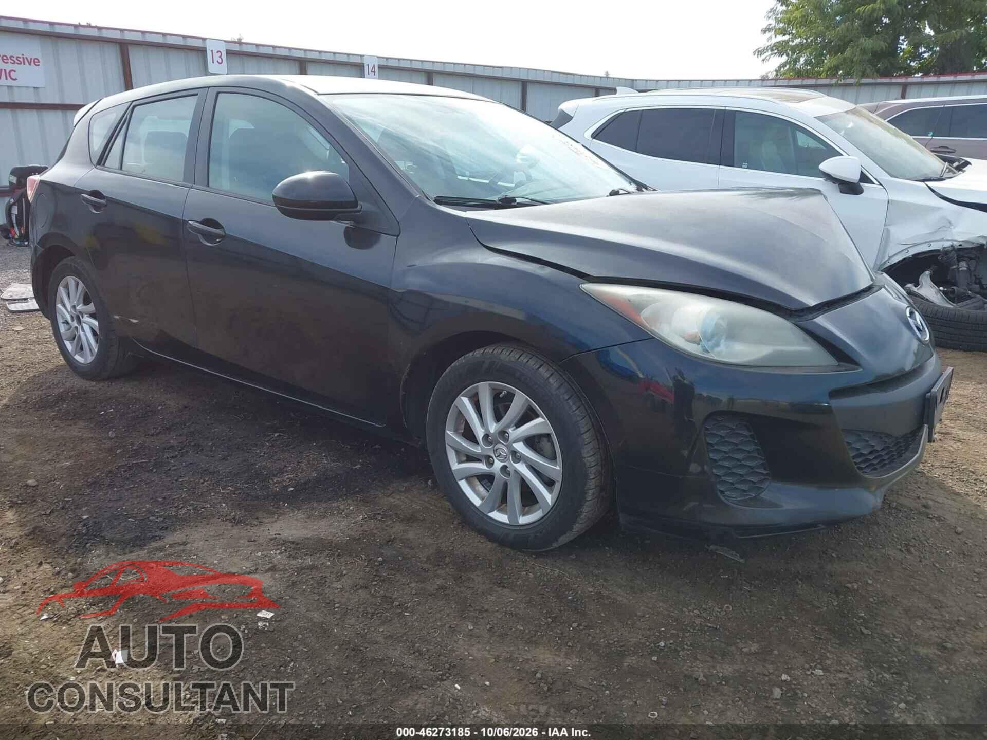 MAZDA MAZDA3 2012 - JM1BL1M77C1664100