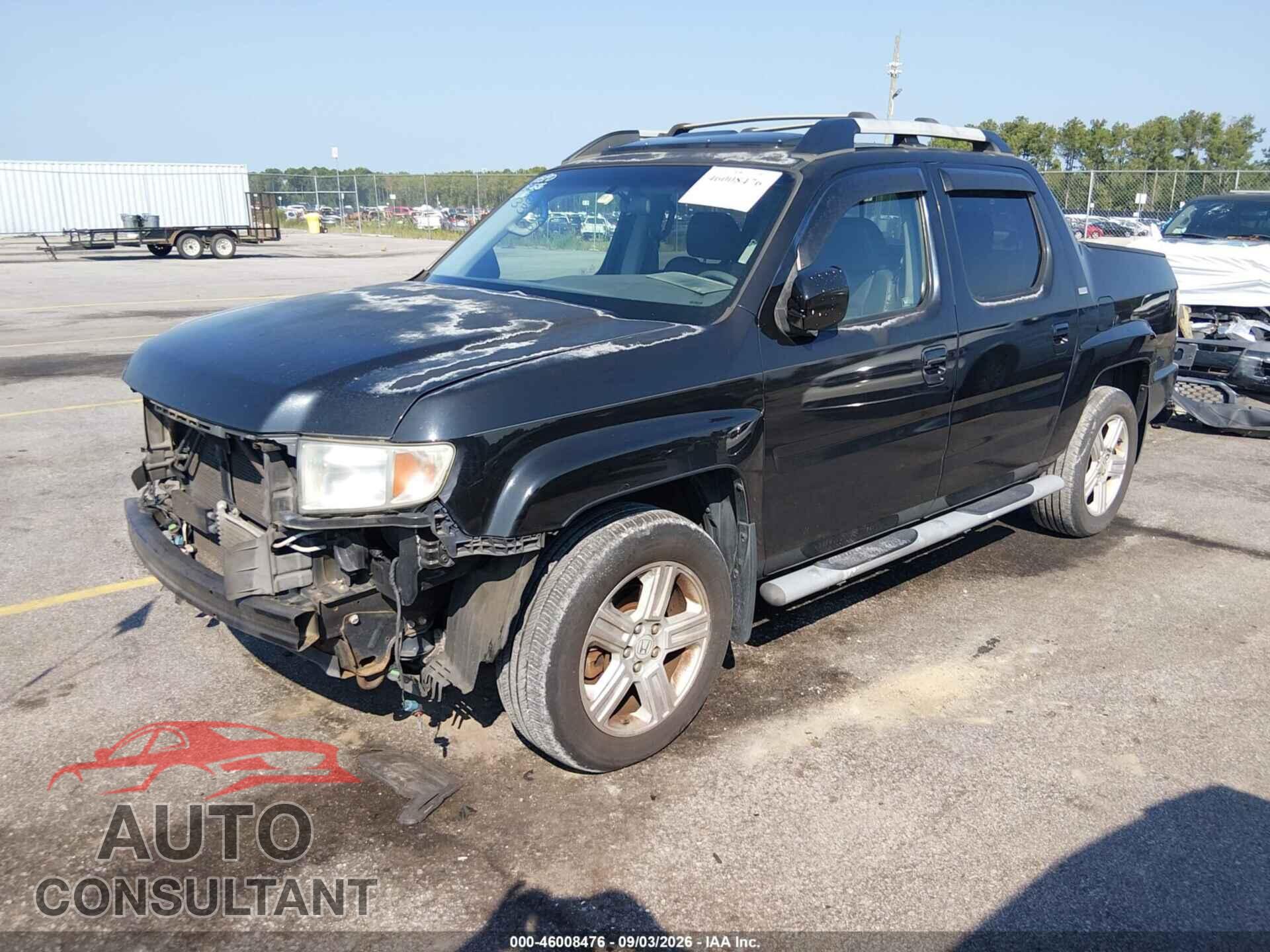 HONDA RIDGELINE 2010 - 5FPYK1F55AB003346