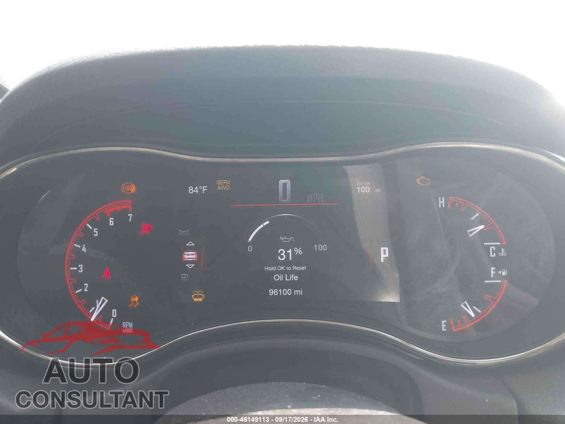 DODGE DURANGO 2019 - 1C4SDJCT8KC525575