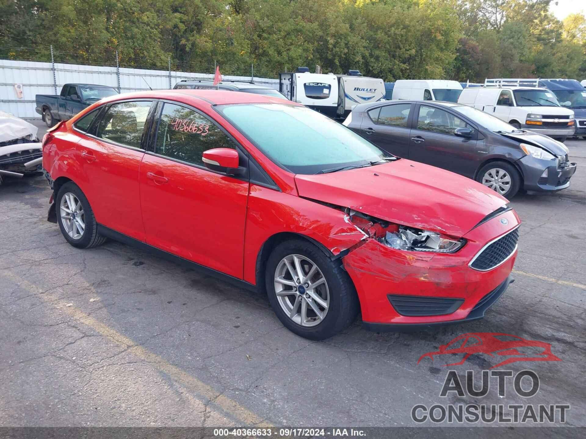 FORD FOCUS 2016 - 1FADP3F27GL336413