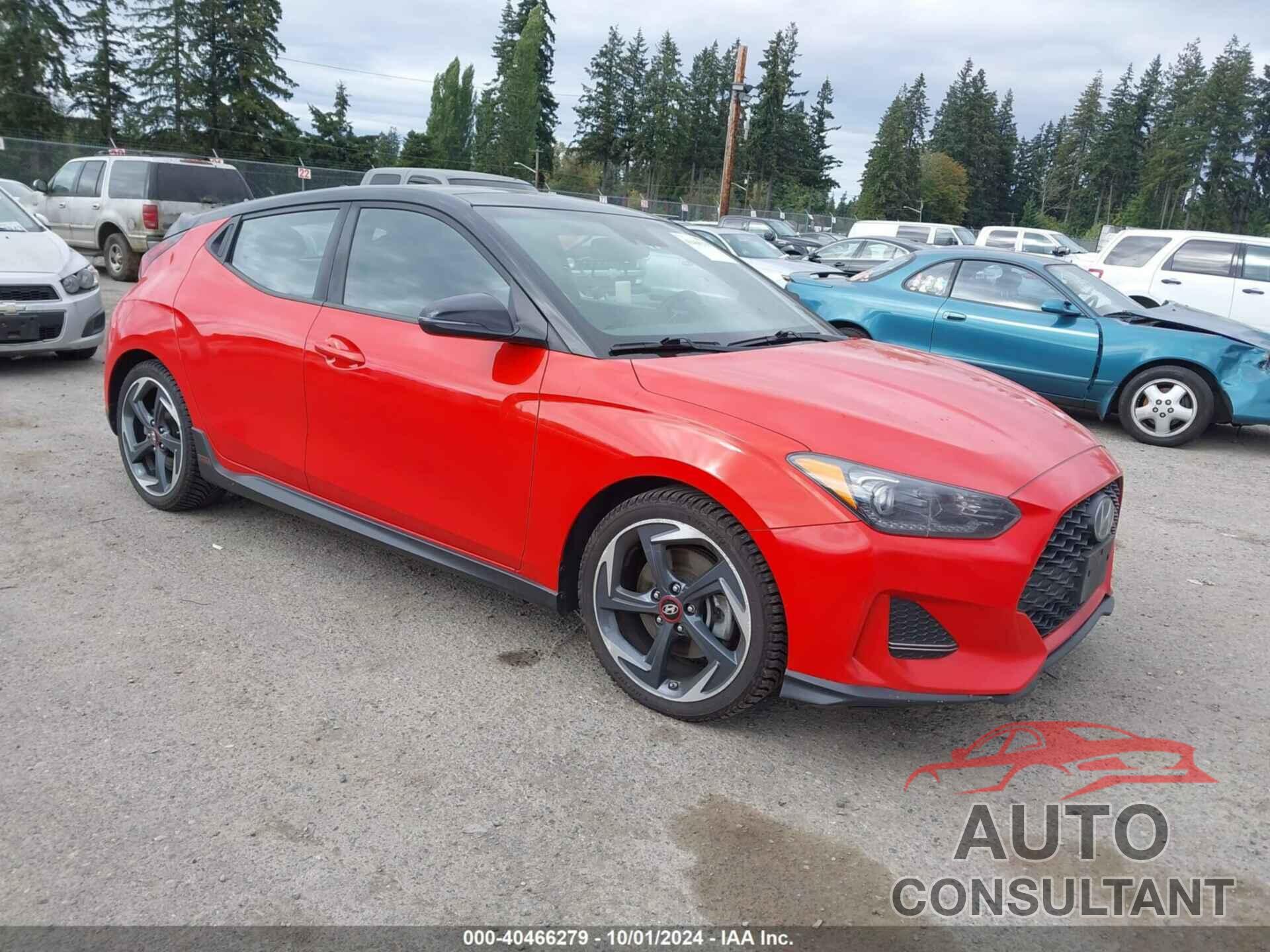 HYUNDAI VELOSTER 2019 - KMHTH6ABXKU011247