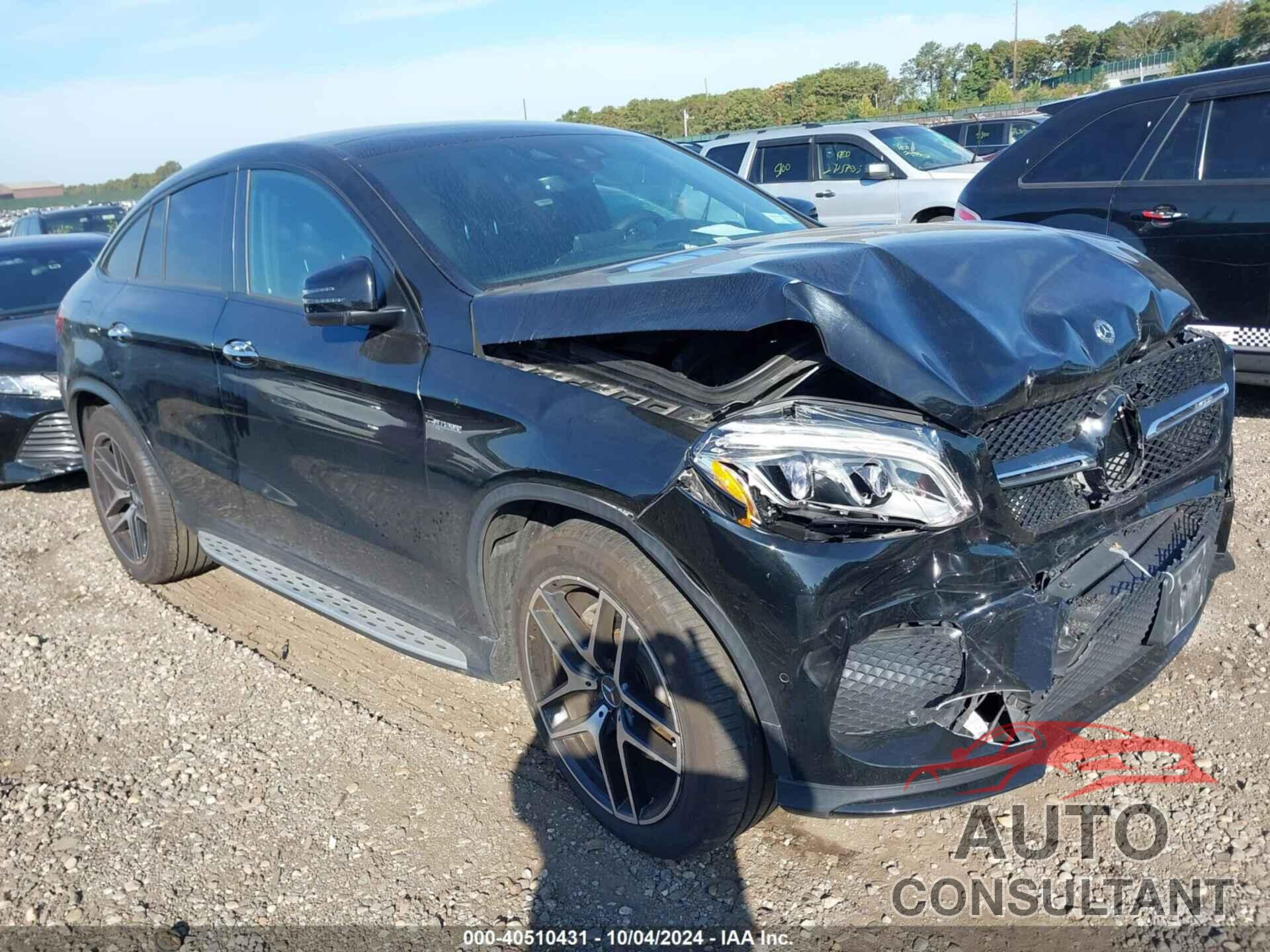 MERCEDES-BENZ AMG GLE 43 COUPE 2019 - 4JGED6EB9KA152746