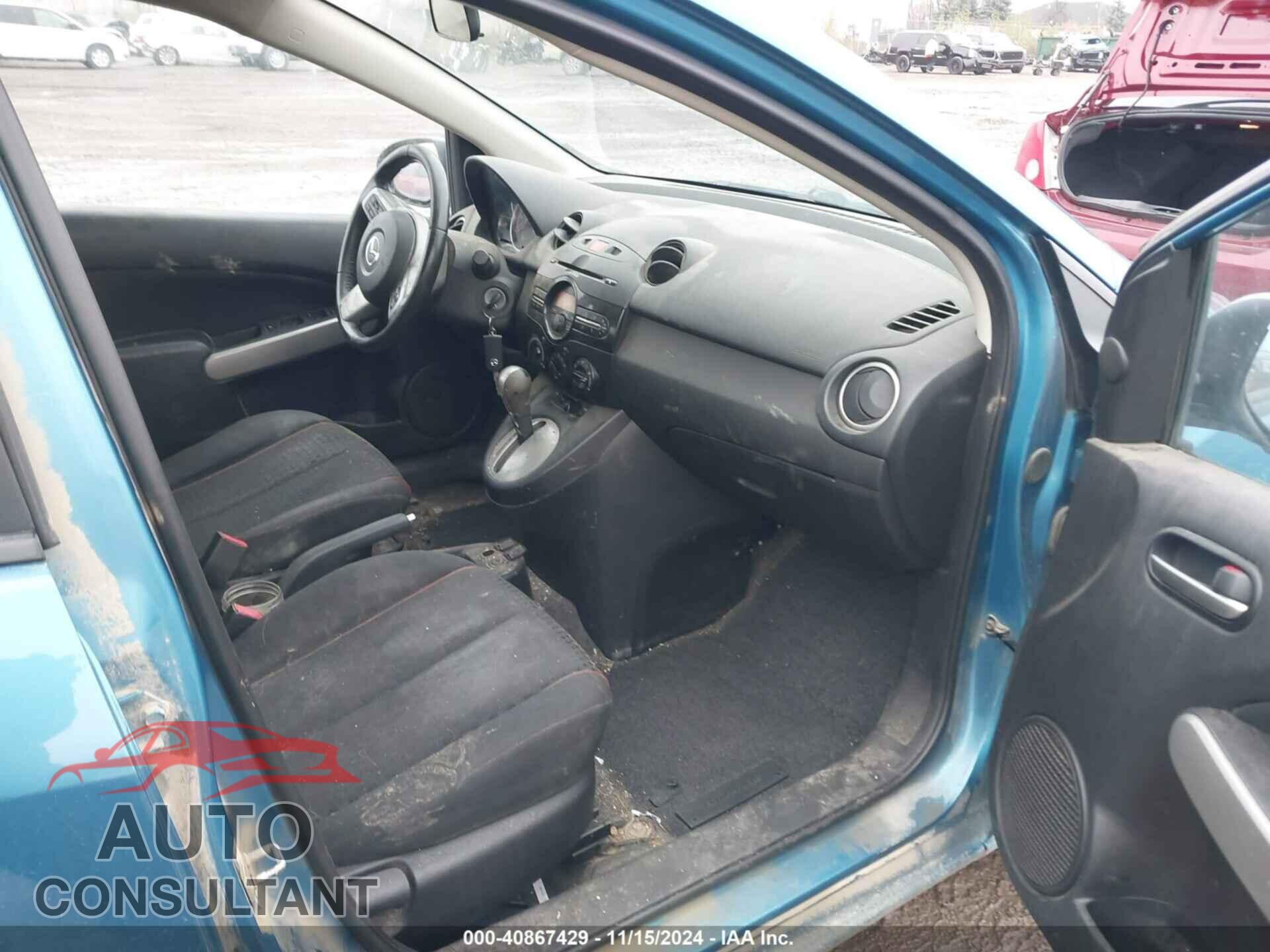 MAZDA MAZDA2 2012 - JM1DE1LY6C0142870