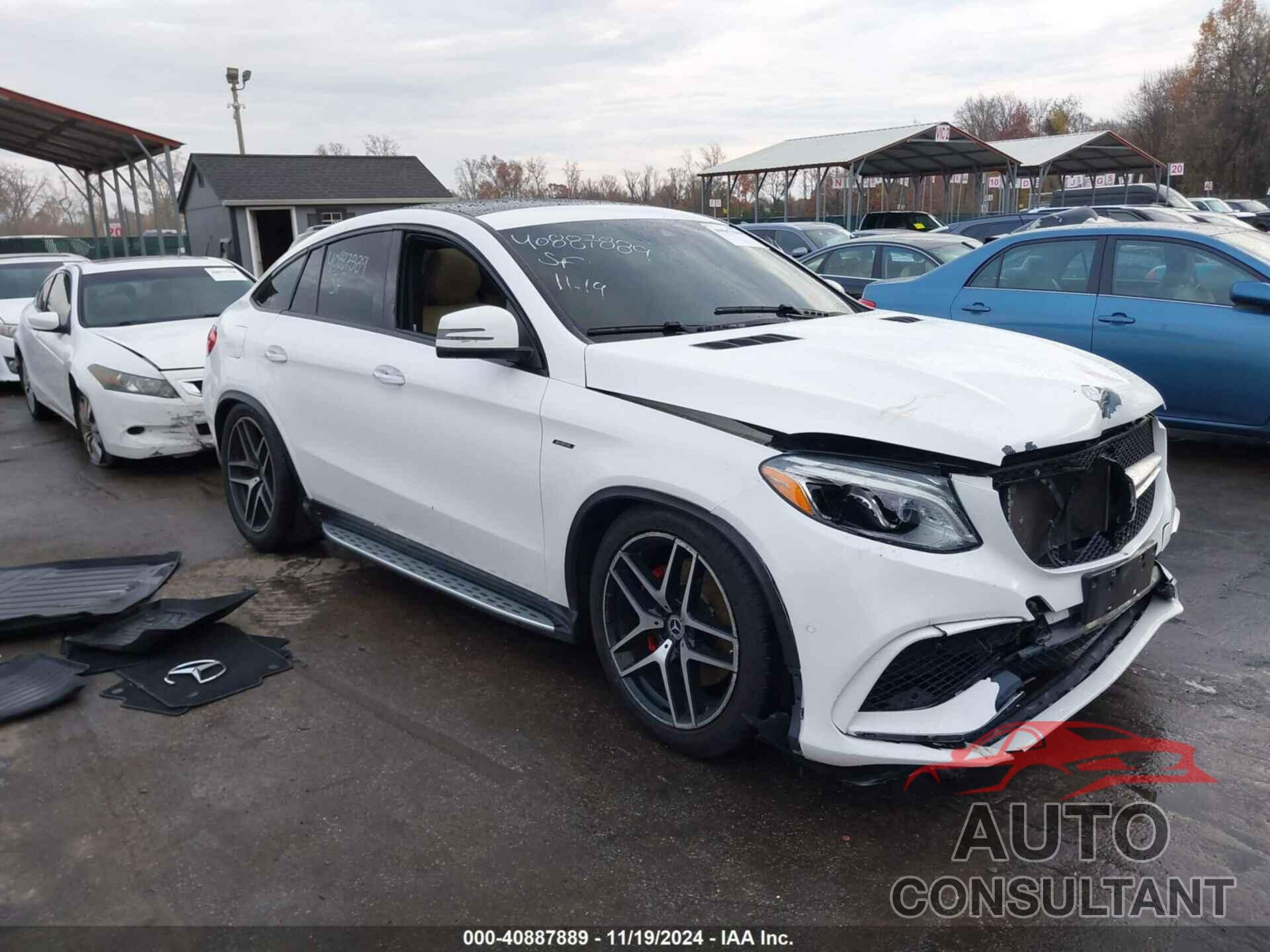 MERCEDES-BENZ GLE 450 AMG COUPE 2016 - 4JGED6EB4GA006794