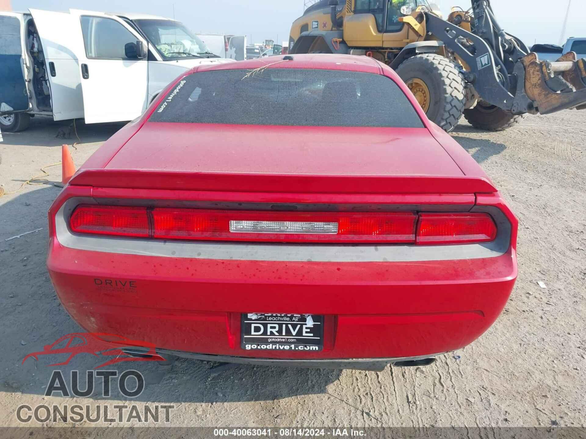 DODGE CHALLENGER 2012 - 2C3CDYBT7CH291074