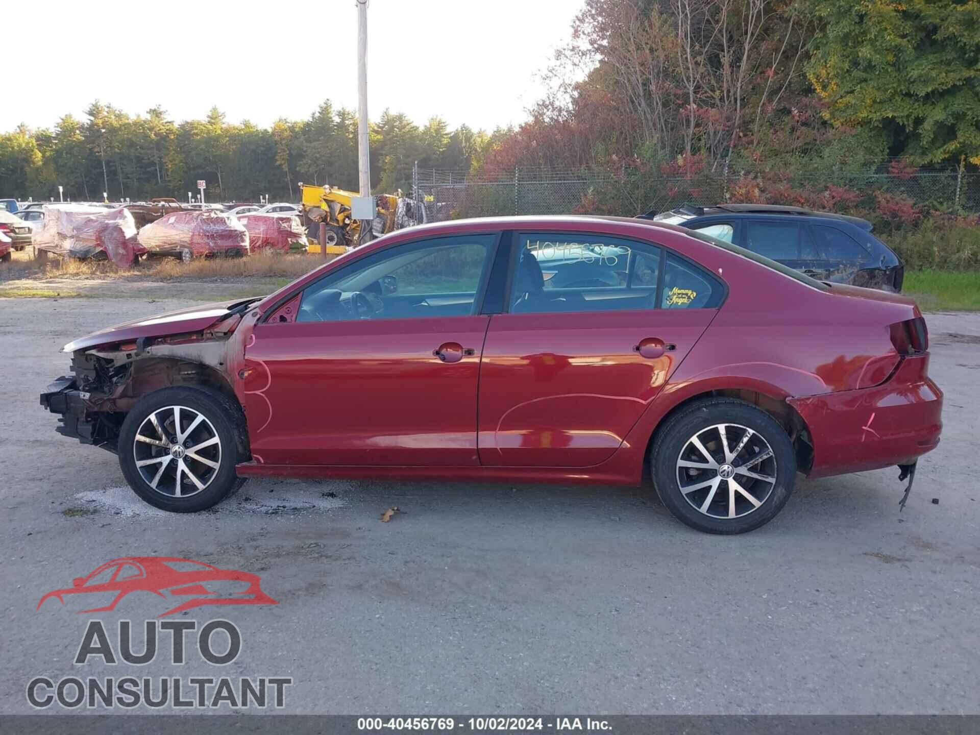 VOLKSWAGEN JETTA 2017 - 3VWDB7AJ0HM336734