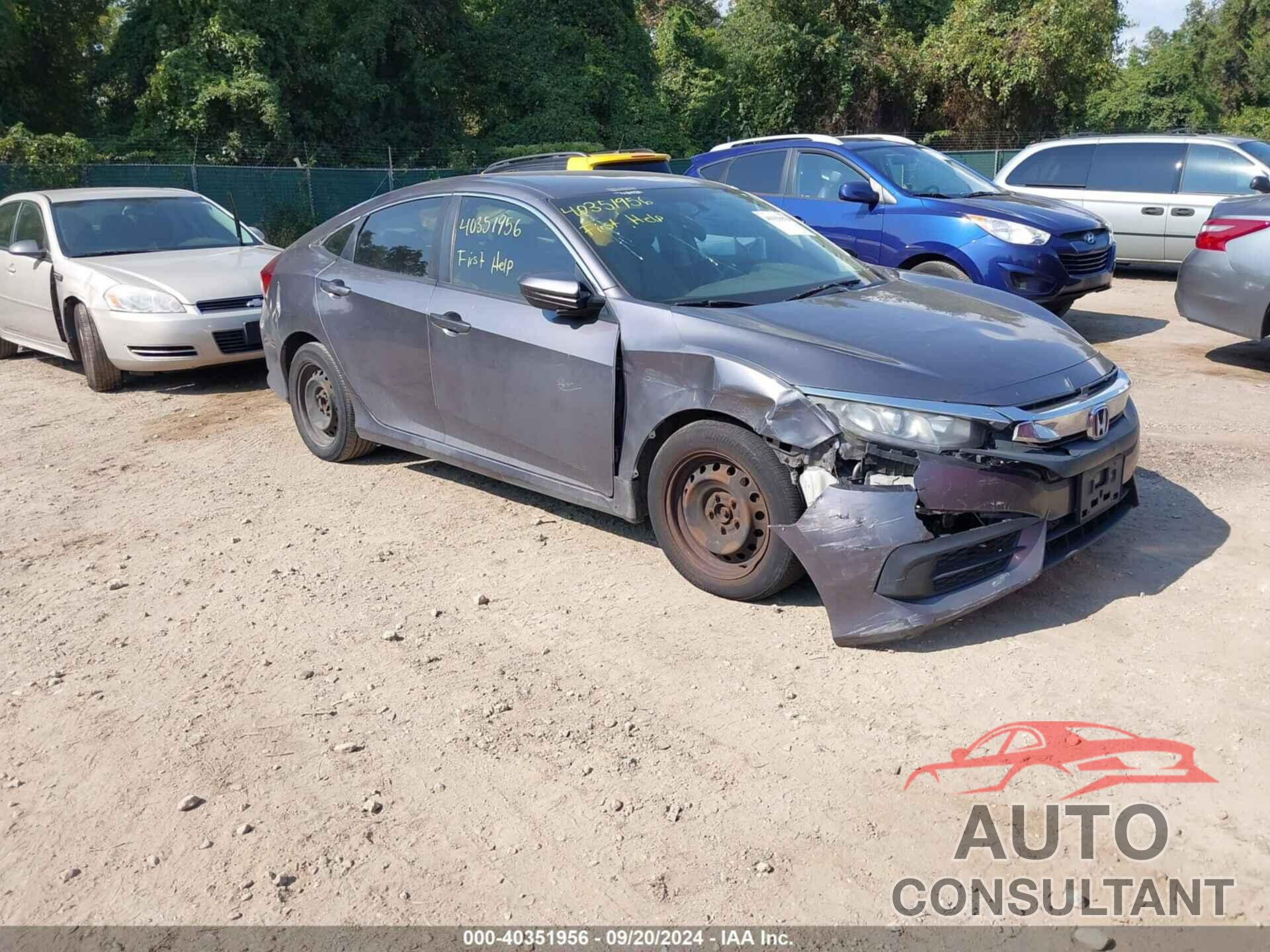 HONDA CIVIC 2016 - 19XFC2F58GE015069