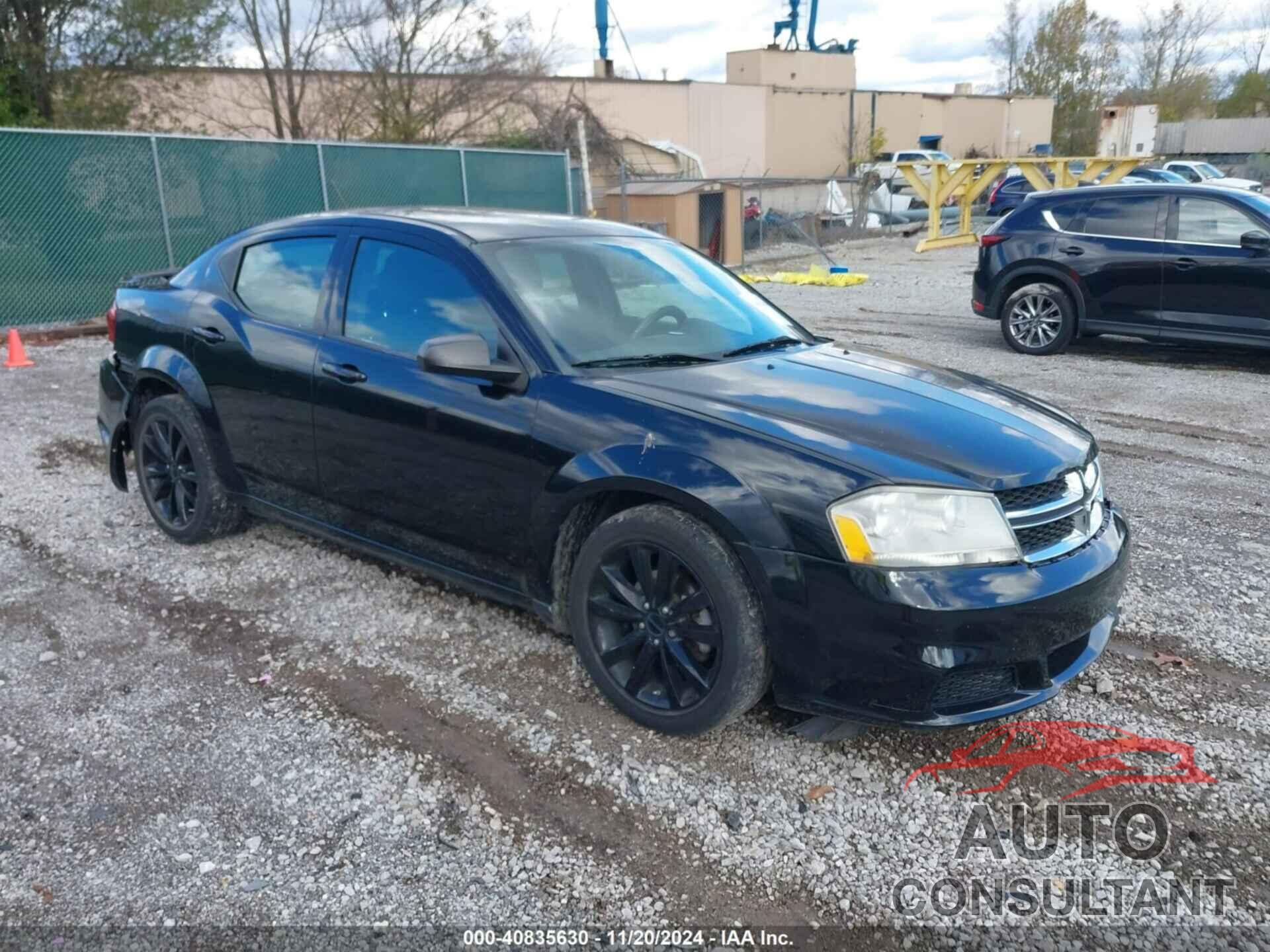 DODGE AVENGER 2014 - 1C3CDZAG0EN236521