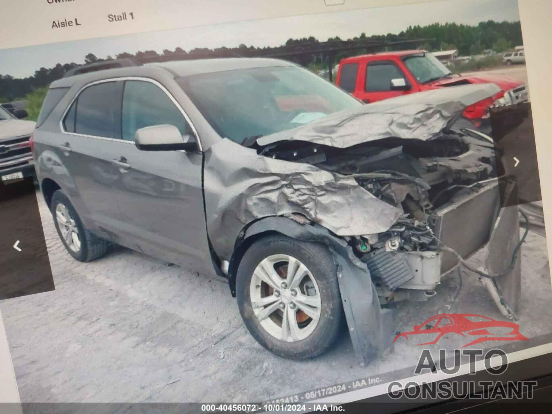 CHEVROLET EQUINOX 2012 - 2GNALDEK9C6306419